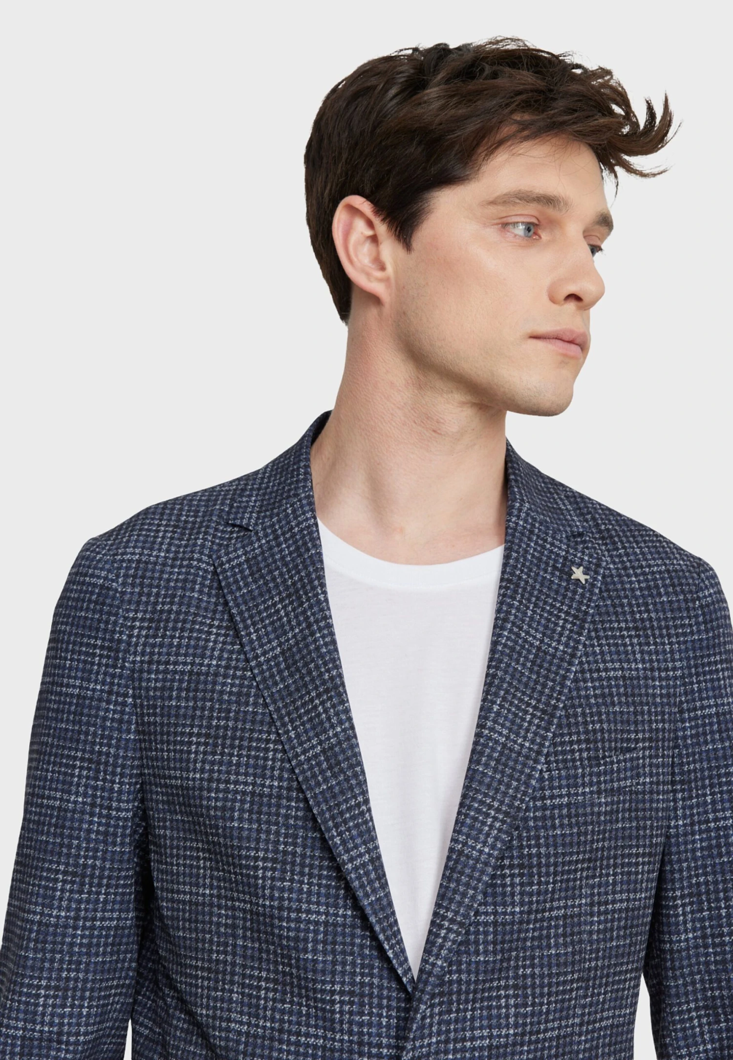 Slim Fit- Blazer - Navy Blue 4 Slim Fit- Blazer - Navy Blue - Afbeelding 4