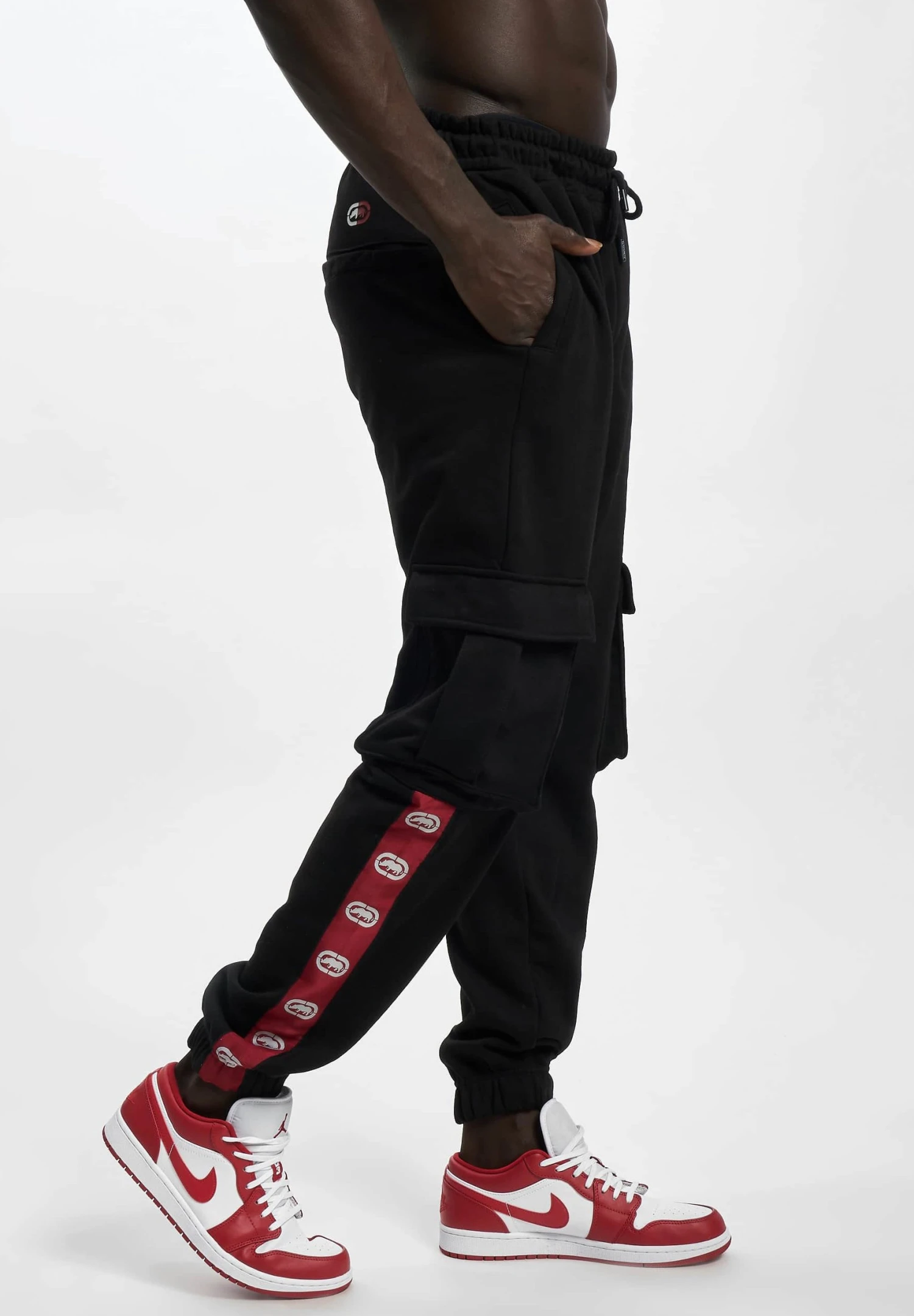 URBAN CLASSICS Herren Ecko Unltd Rebel - Trainingsbroek - Black 6 URBAN CLASSICS Herren Ecko Unltd Rebel - Trainingsbroek - Black - Afbeelding 6