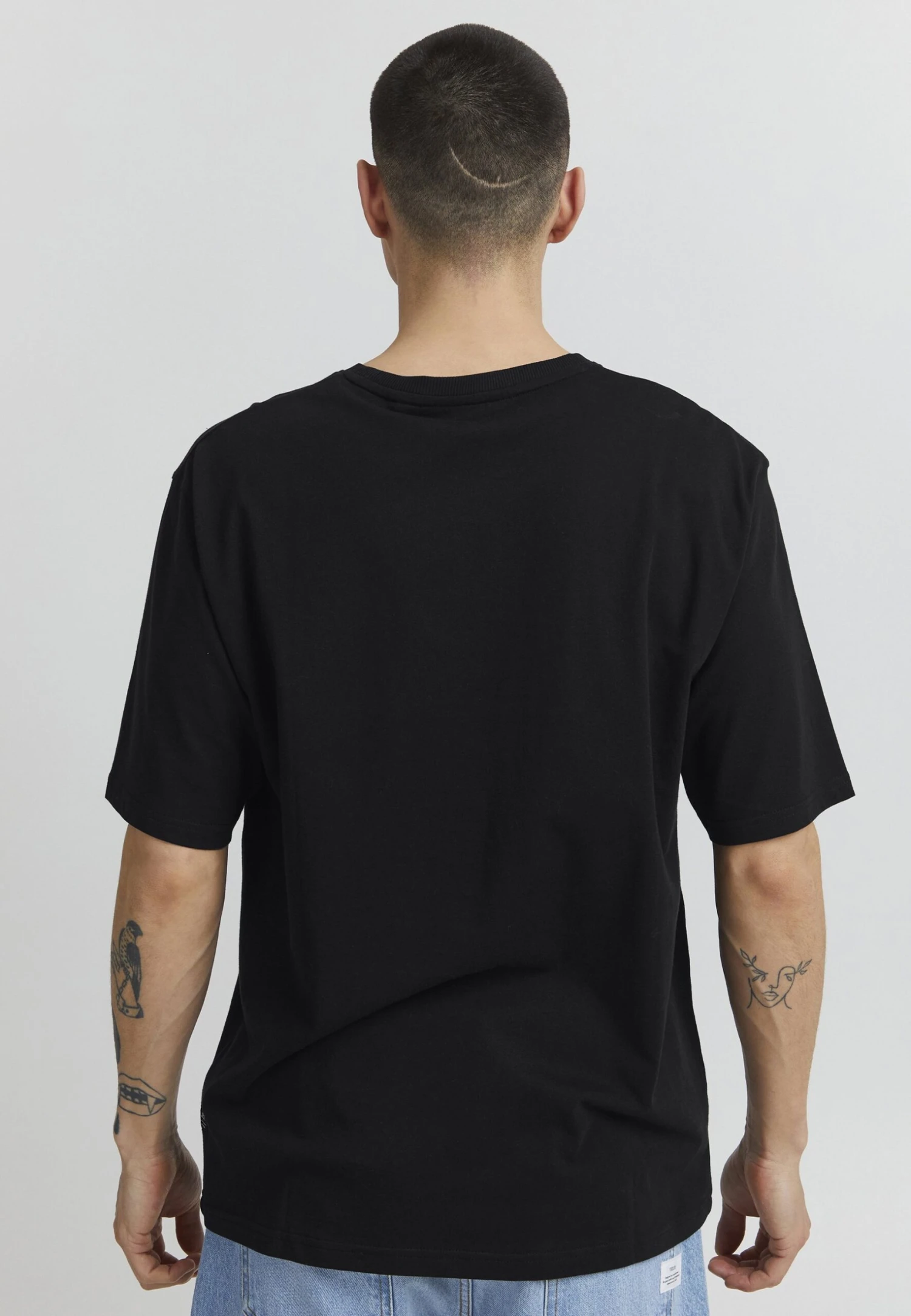 Briggs - T-Shirt Basic - Black 3 Briggs - T-Shirt Basic - Black - Afbeelding 3