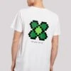 F4NT4STIC Silvester Happy New Year Pixel Kleeblatt - T-Shirt Print - White 12 F4NT4STIC Silvester Happy New Year Pixel Kleeblatt - T-Shirt Print - White -Next Verkoopwinkel 25e55f9823bb44099f60dfadeedf35ed