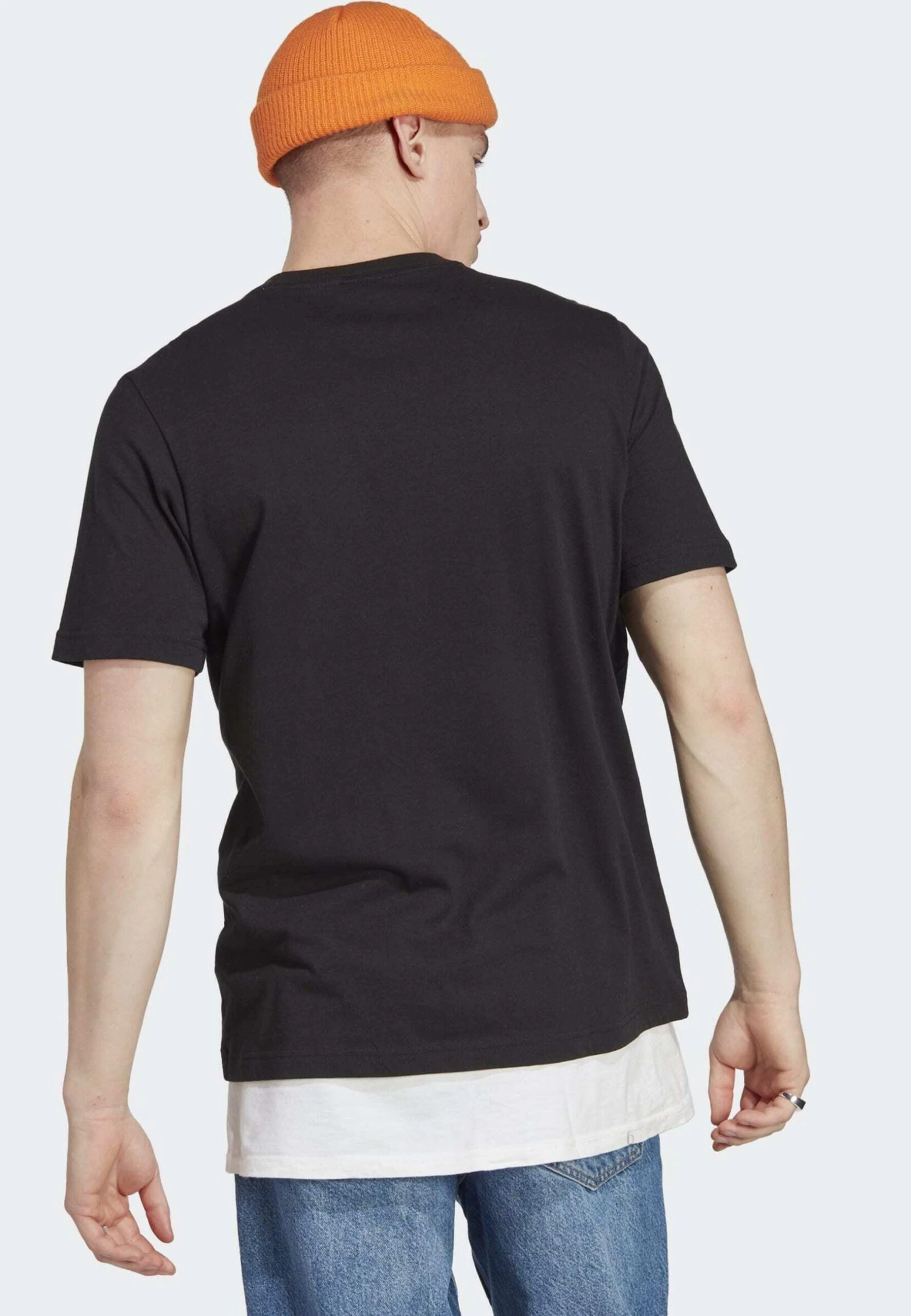Adidas Originals Essentials- T-Shirt Basic - Black 2 Adidas Originals Essentials- T-Shirt Basic - Black - Afbeelding 2