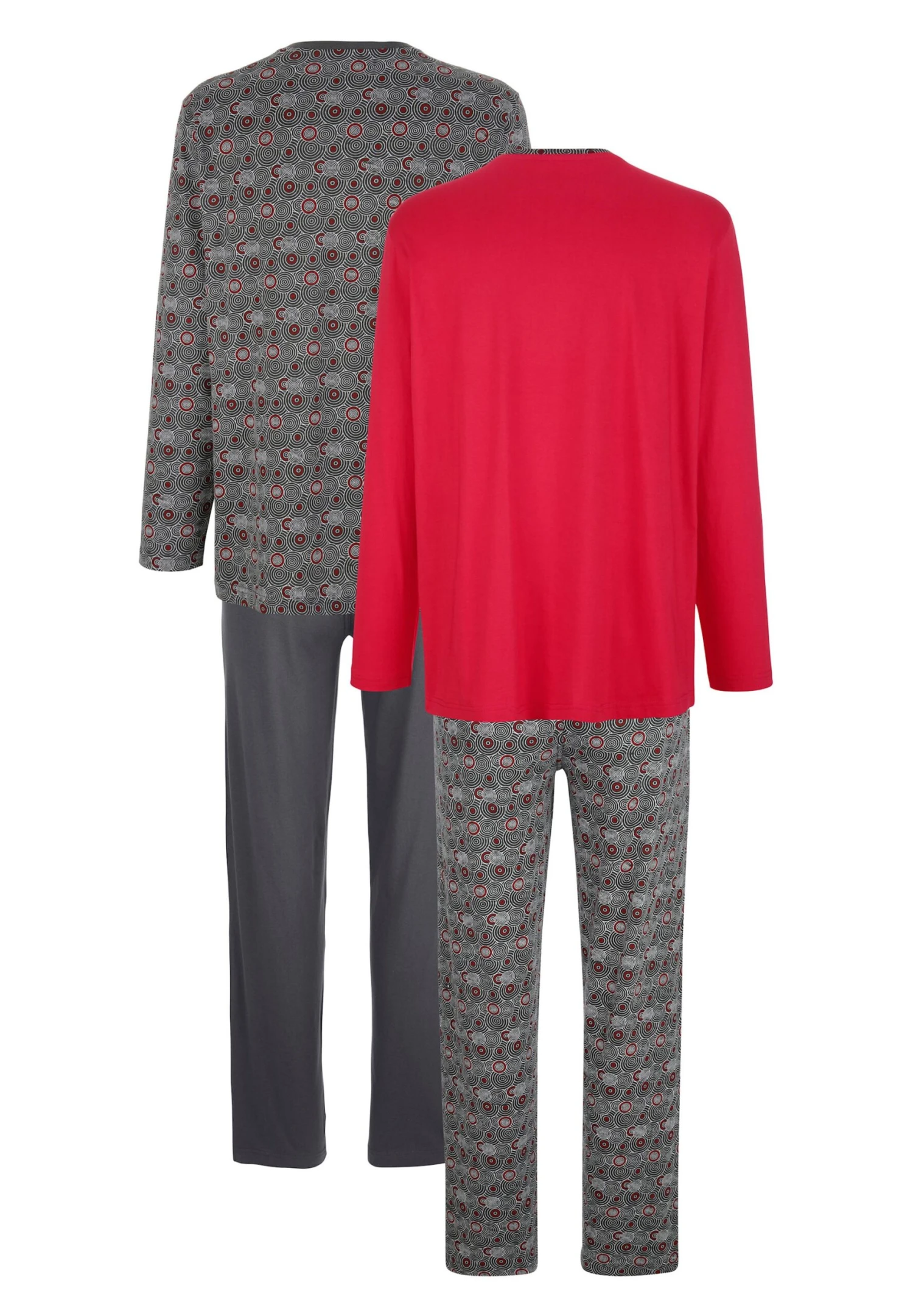 Set Im 2Er-Pack - Pyjama - Grau 6 Set Im 2Er-Pack - Pyjama - Grau - Afbeelding 6