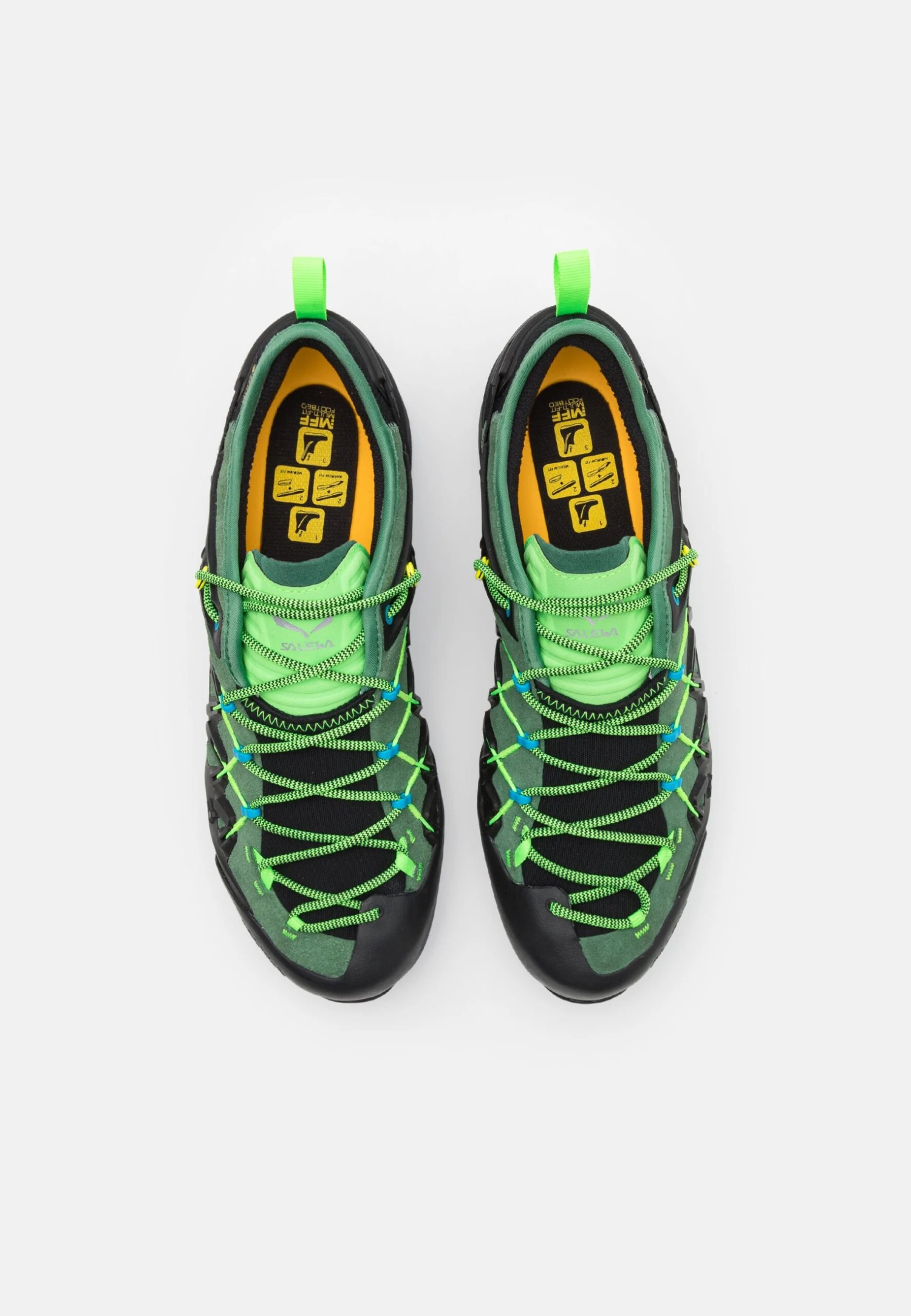 SALEWA Wildfire Edge Gtx - Outdoorschoenen - Myrtle/Fluo Green 4 SALEWA Wildfire Edge Gtx - Outdoorschoenen - Myrtle/Fluo Green - Afbeelding 4