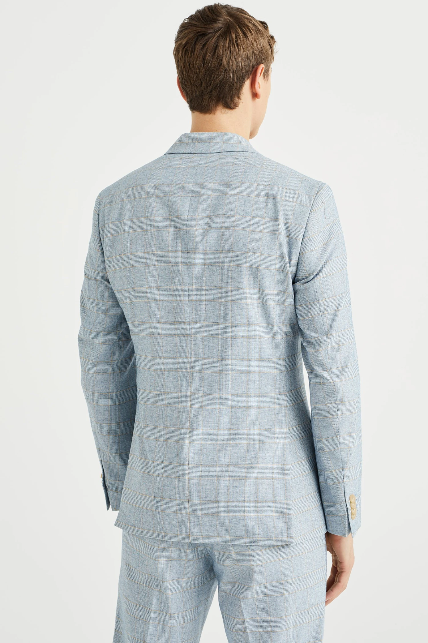 WE FASHION Met Dessin - Blazer - Blue 3 WE FASHION Met Dessin - Blazer - Blue - Afbeelding 3