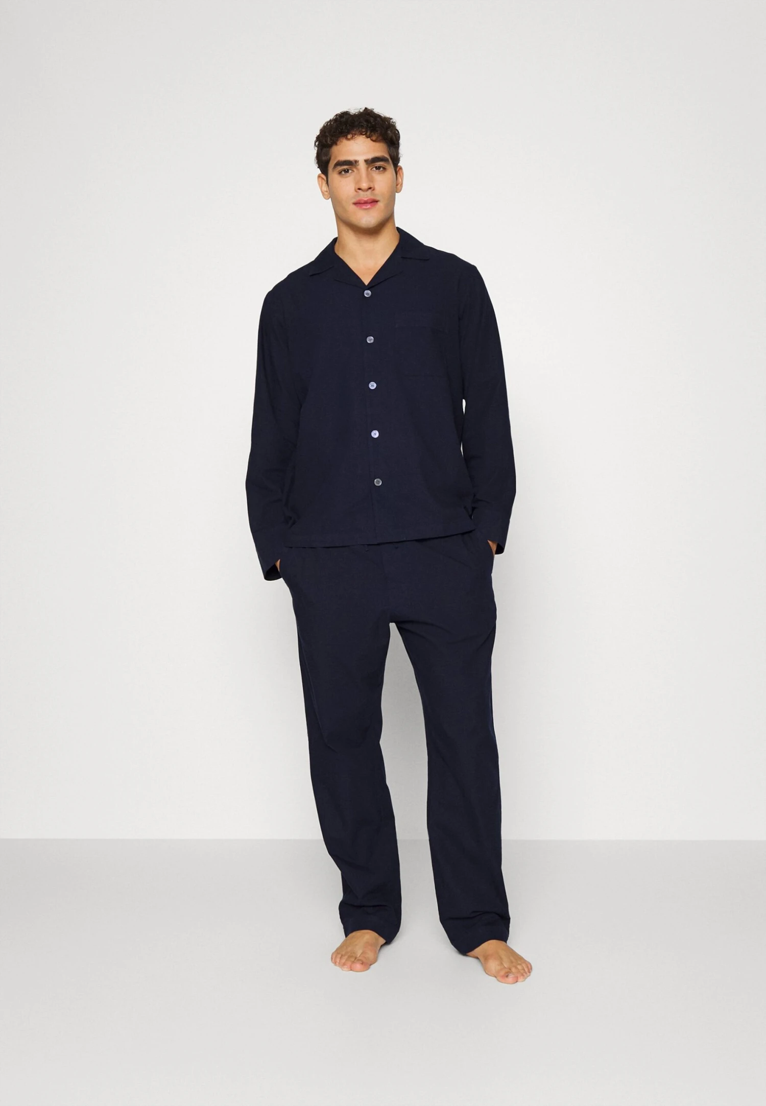 ARKET Pyjamashirt - Dark Navy 2 ARKET Pyjamashirt - Dark Navy - Afbeelding 2