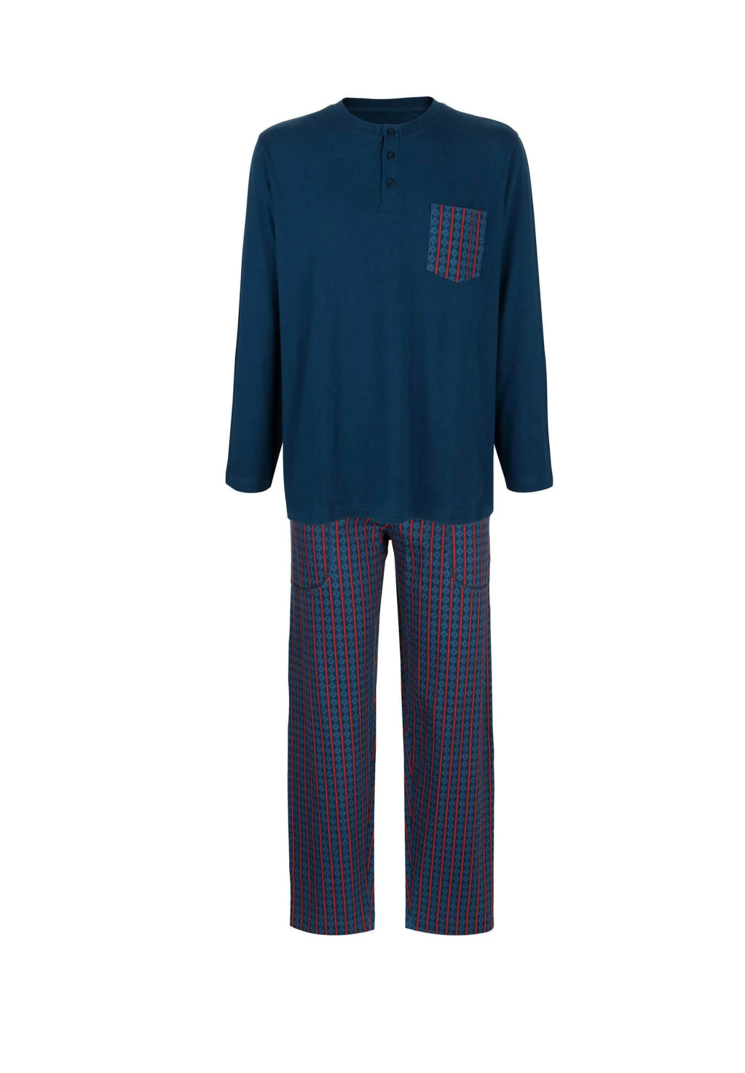 2Er Pack - Pyjama - Marineblau 3 2Er Pack - Pyjama - Marineblau - Afbeelding 3
