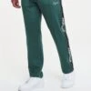 Pegador Wide Track Pants Unisex - Trainingsbroek - Forest Green/Black -Next Verkoopwinkel 2892900e14414bff83ddaa5deac9219c
