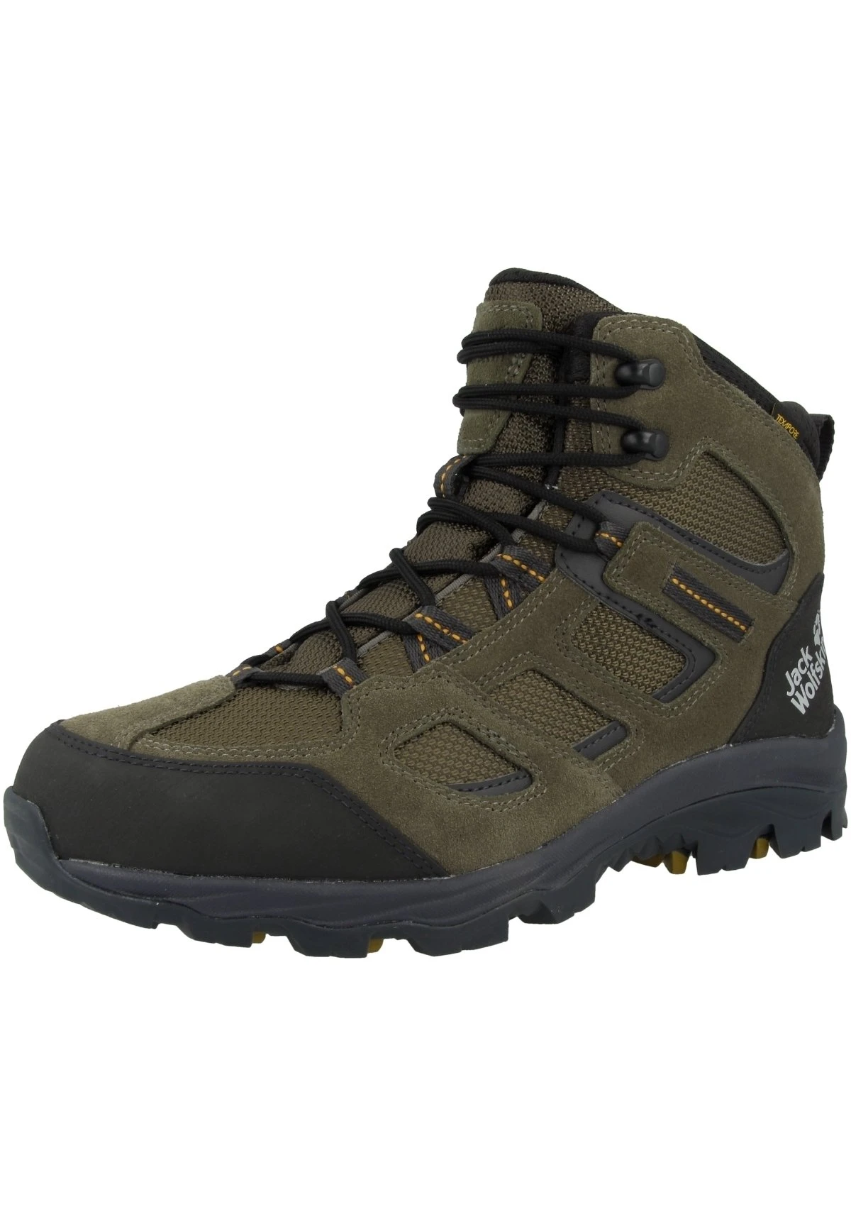 Jack Wolfskin Vojo 3 Texapore Mid - Outdoorschoenen - Khaki-Phantom 3 Jack Wolfskin Vojo 3 Texapore Mid - Outdoorschoenen - Khaki-Phantom - Afbeelding 3