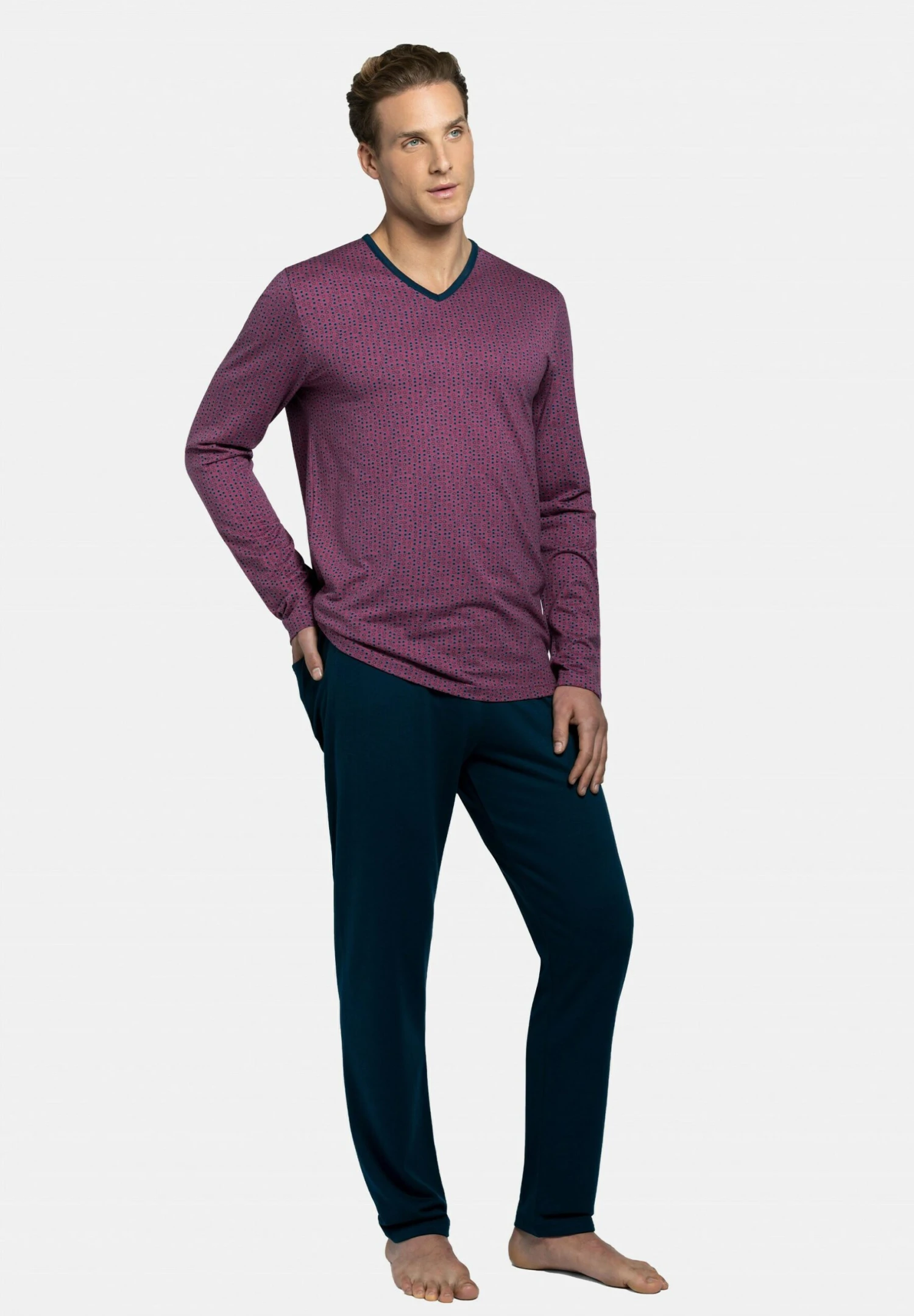 Bodiguel - Pyjama - Rose 2 Bodiguel - Pyjama - Rose - Afbeelding 2