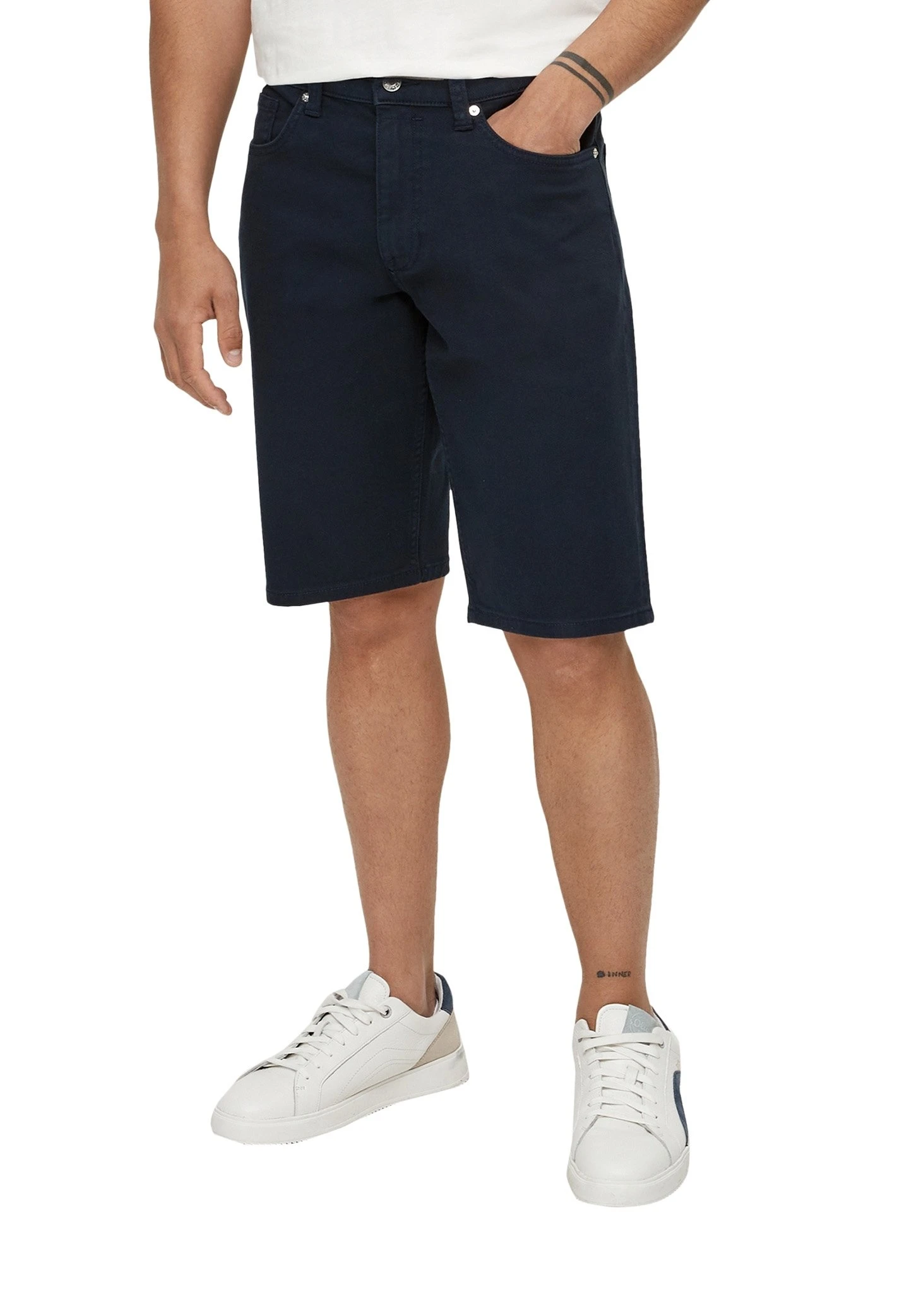 S.Oliver Stretch - Jeansshort - Navy 6 S.Oliver Stretch - Jeansshort - Navy - Afbeelding 6