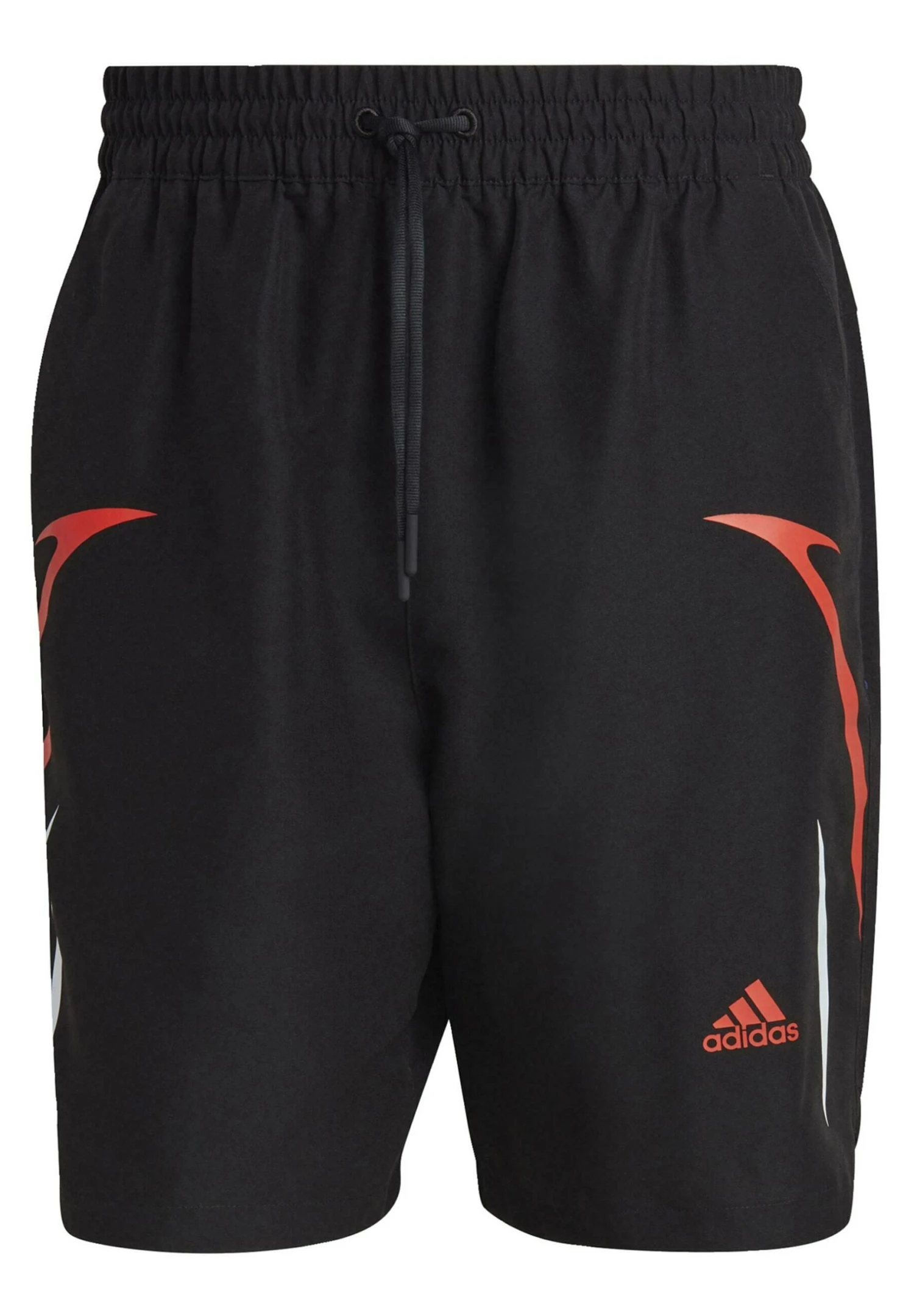 Adidas Sportswear Colourblock Woven - Korte Broeken - Black/Bright Red 5 Adidas Sportswear Colourblock Woven - Korte Broeken - Black/Bright Red - Afbeelding 5