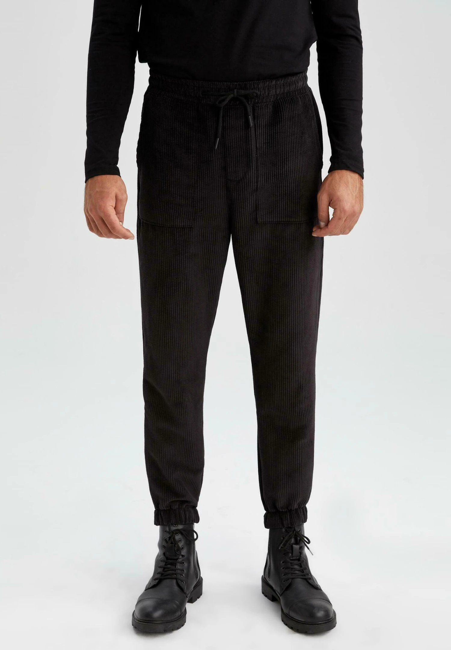 DeFacto Regular - Trainingsbroek - Black 1 DeFacto Regular - Trainingsbroek - Black