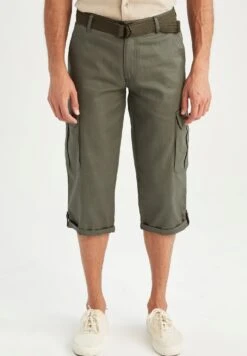 DeFacto Capri - Shorts - Green