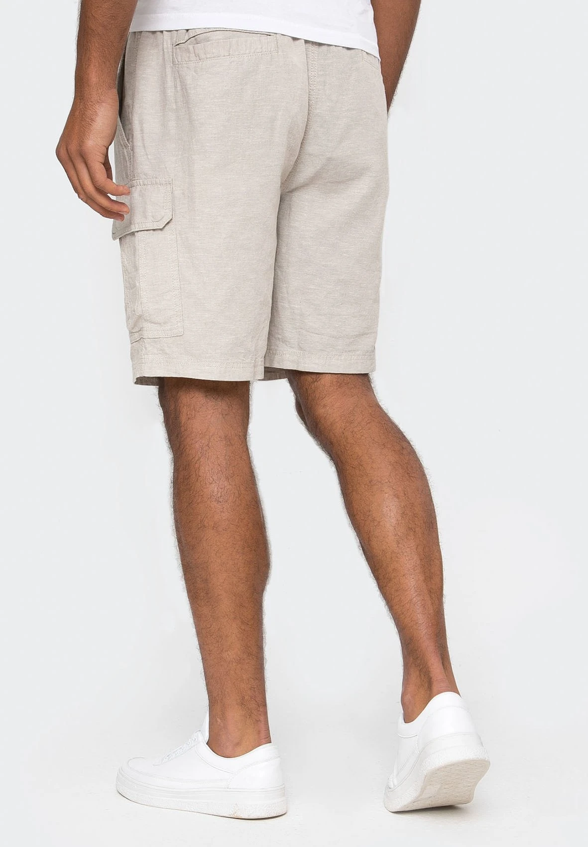 Threadbare Shorts - Stone 3 Threadbare Shorts - Stone - Afbeelding 3