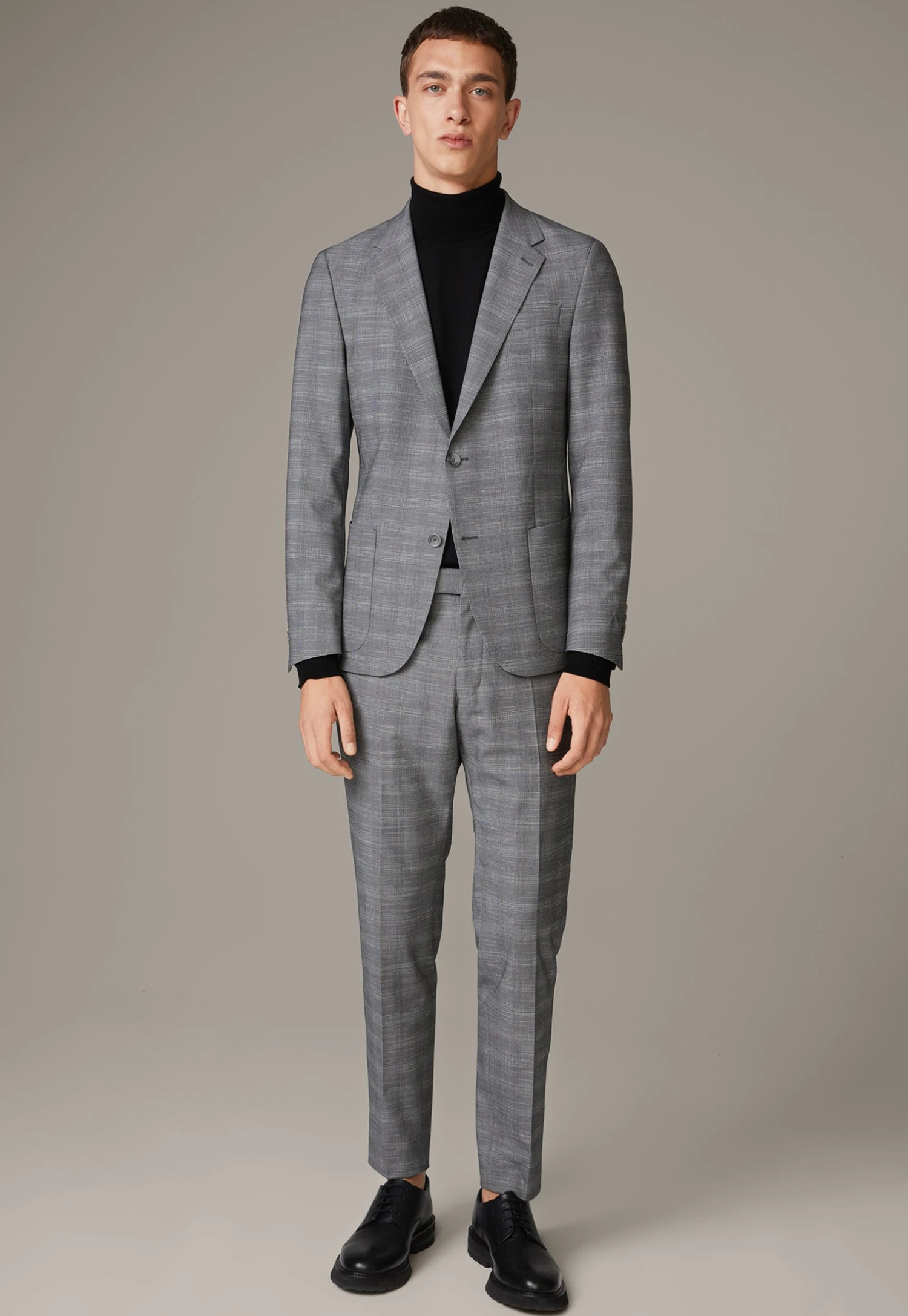 Strellson Arndt - Blazer - Grau Kariert 2 Strellson Arndt - Blazer - Grau Kariert - Afbeelding 2