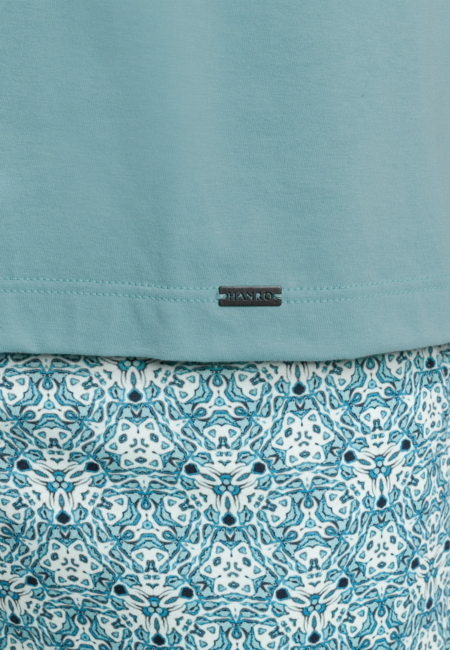 HANRO Living - Pyjamashirt - Moss 6 HANRO Living - Pyjamashirt - Moss - Afbeelding 6