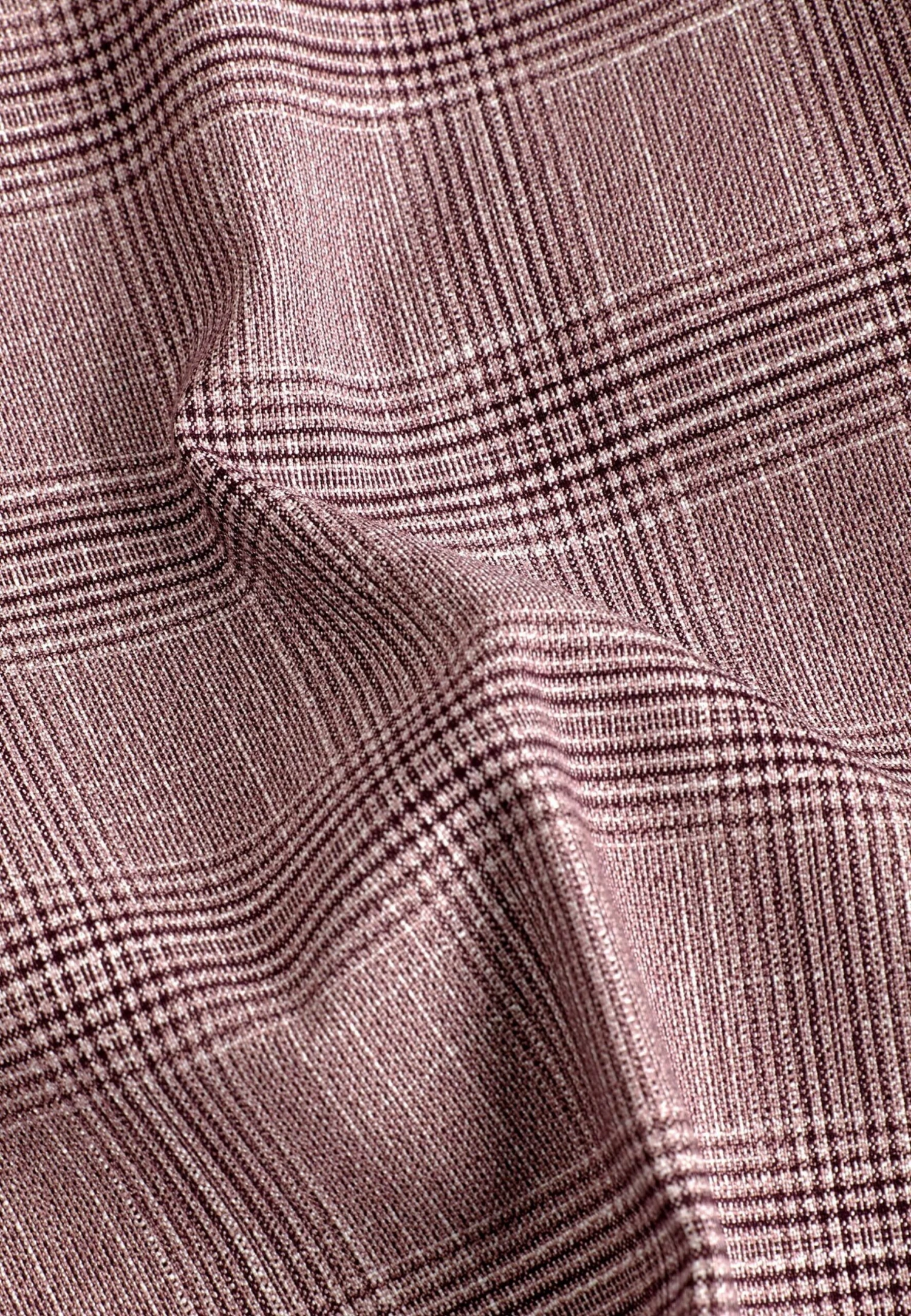 Next Tailored Fit Check Standard - Chino - Pink 6 Next Tailored Fit Check Standard - Chino - Pink - Afbeelding 6