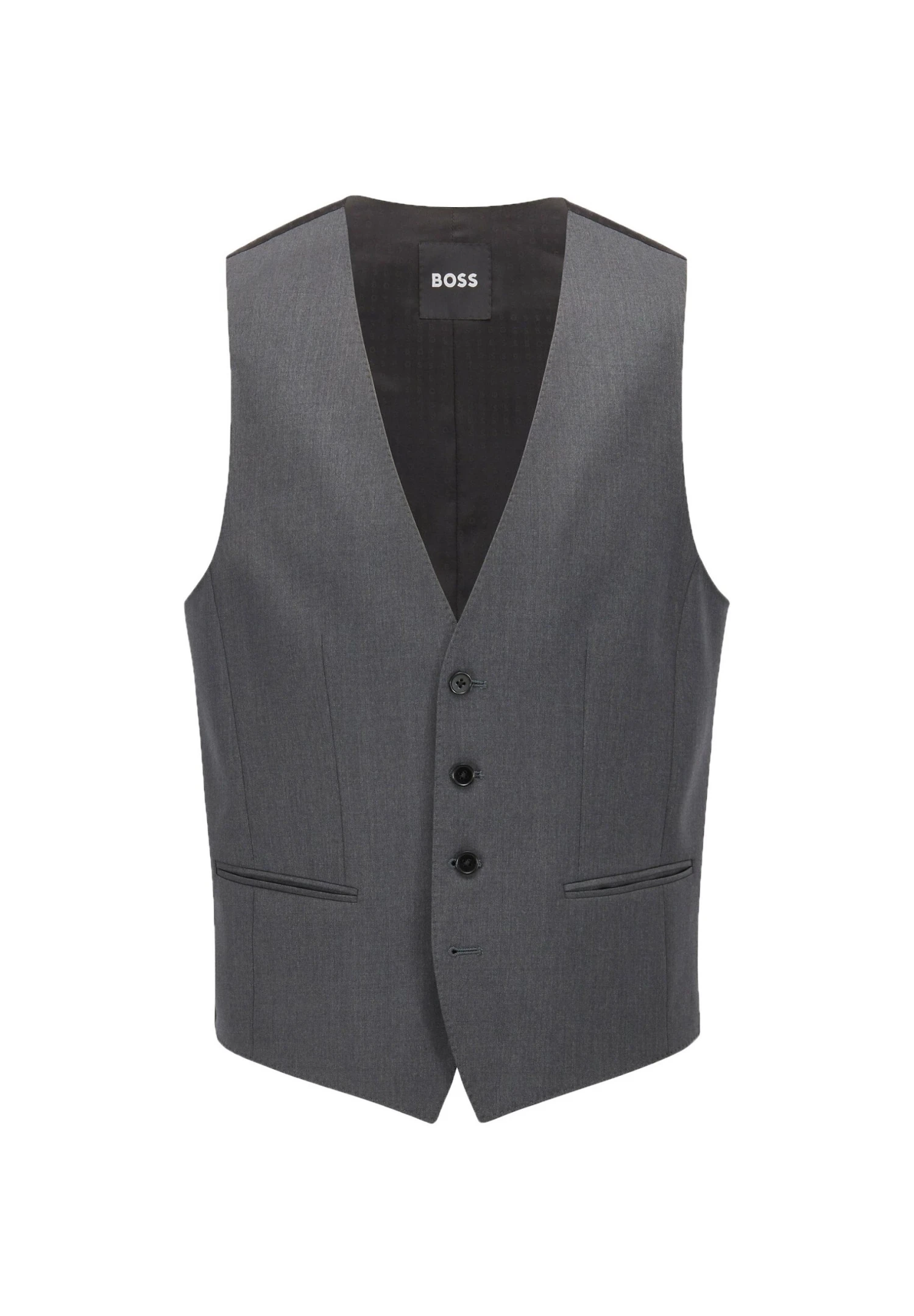 Boss Huge - Gilet - Dark Grey 5 Boss Huge - Gilet - Dark Grey - Afbeelding 5