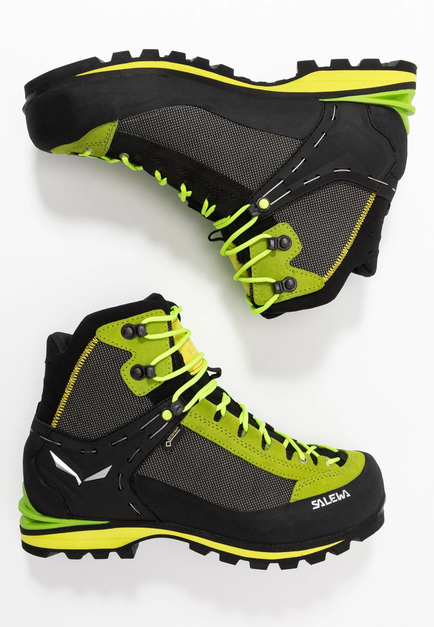 SALEWA Ms Crow Gtx - Bergschoenen - Cactus/Sulphur Spring 2 SALEWA Ms Crow Gtx - Bergschoenen - Cactus/Sulphur Spring - Afbeelding 2