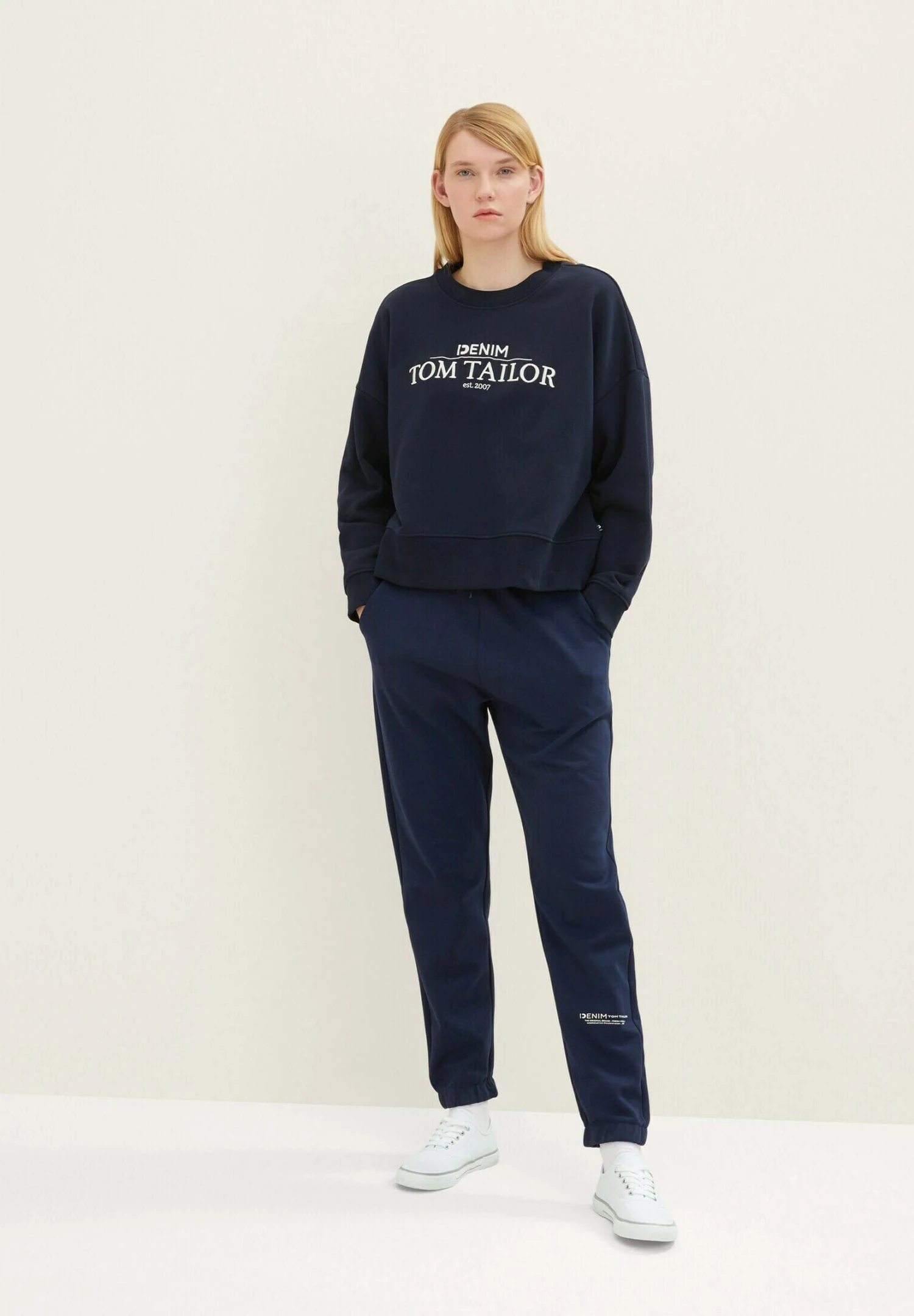 TOM TAILOR Denim Trainingsbroek - Sky Captain Blue 2 TOM TAILOR Denim Trainingsbroek - Sky Captain Blue - Afbeelding 2