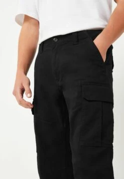 Next Stretch Straight Fit - Cargobroek - Black -Next Verkoopwinkel 3370e81102ed4eb69c08957571092872