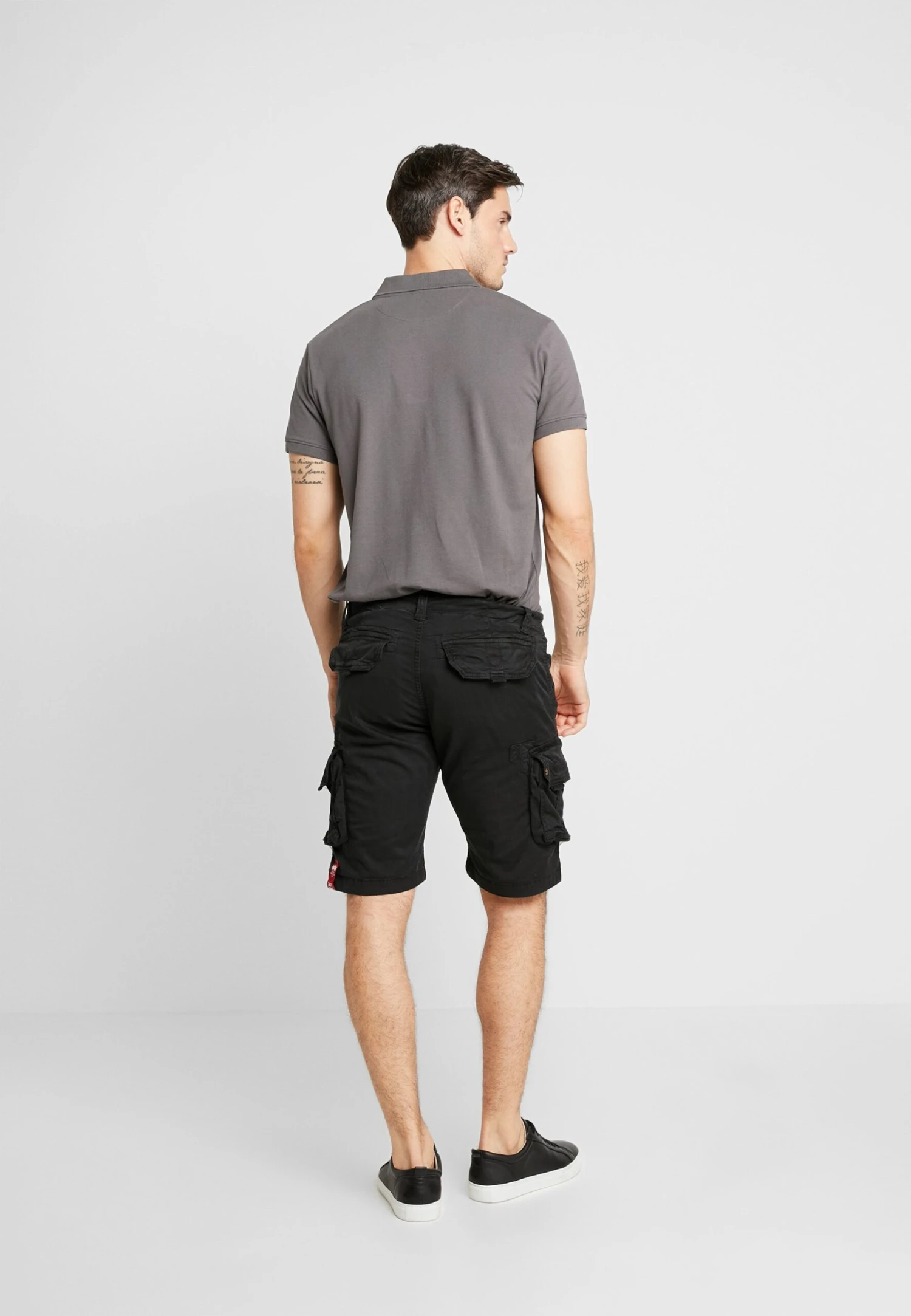 Alpha Industries Crew - Shorts - Black 3 Alpha Industries Crew - Shorts - Black - Afbeelding 3