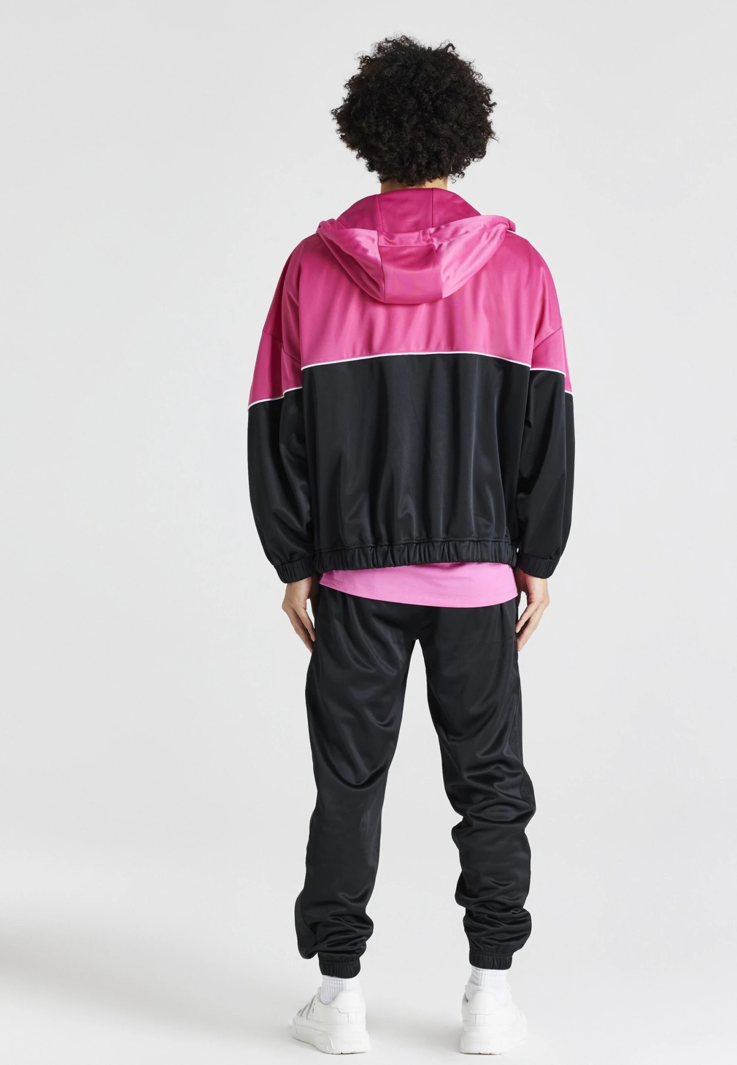 SikSilk Retro Tape - Trainingsvest - Black/Pink 3 SikSilk Retro Tape - Trainingsvest - Black/Pink - Afbeelding 3