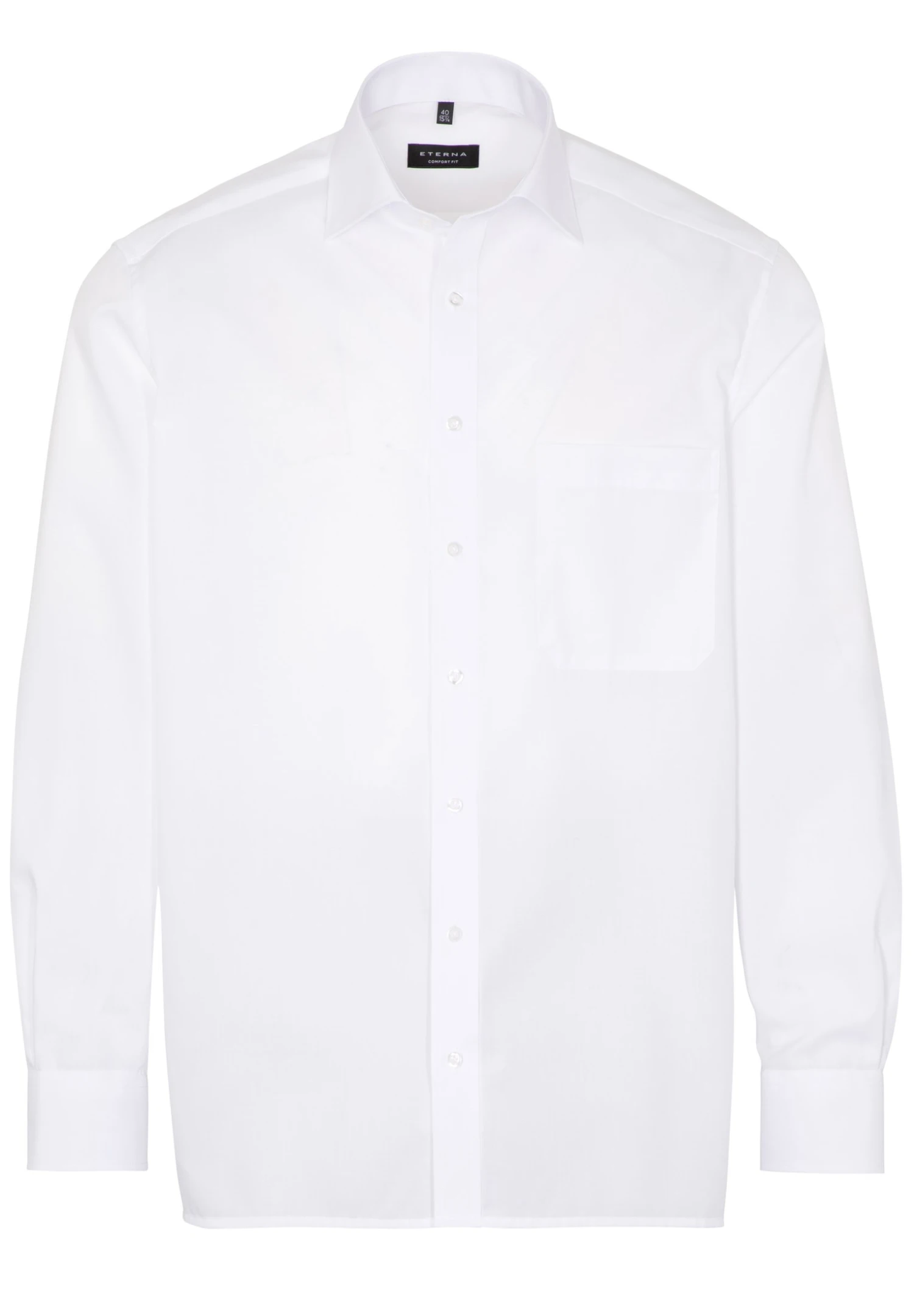 Eterna Regular Fit - Zakelijk Overhemd - Weiß 4 Eterna Regular Fit - Zakelijk Overhemd - Weiß - Afbeelding 4