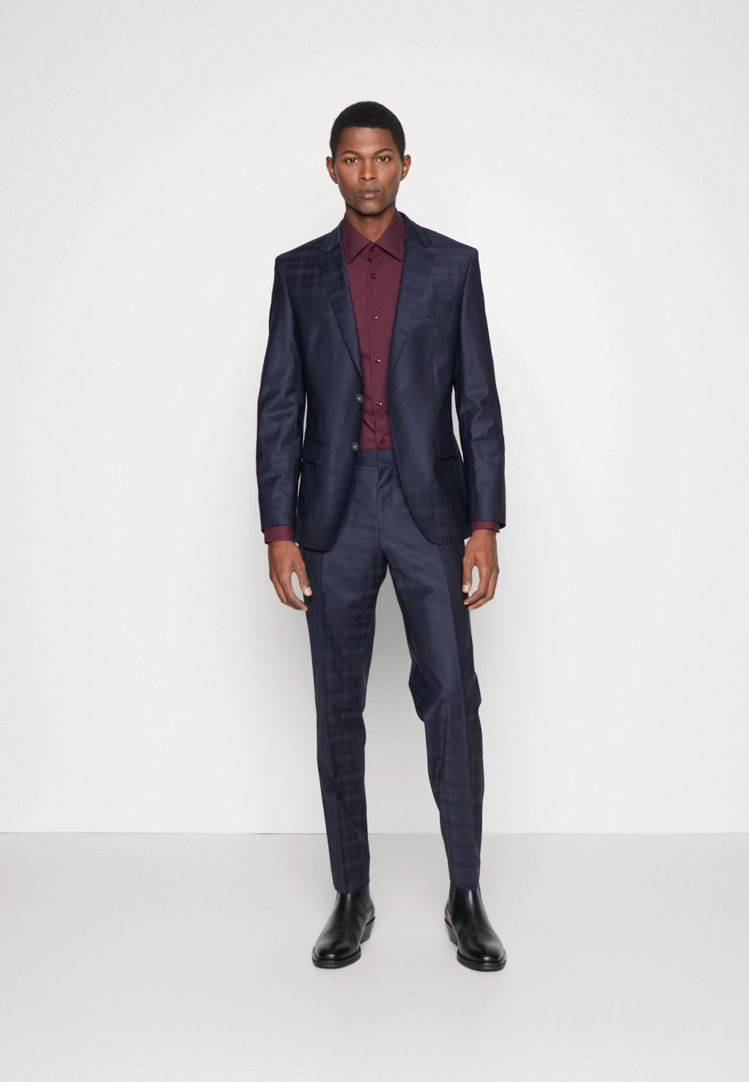 Boss Huge - Kostuum - Dark Blue 1 Boss Huge - Kostuum - Dark Blue