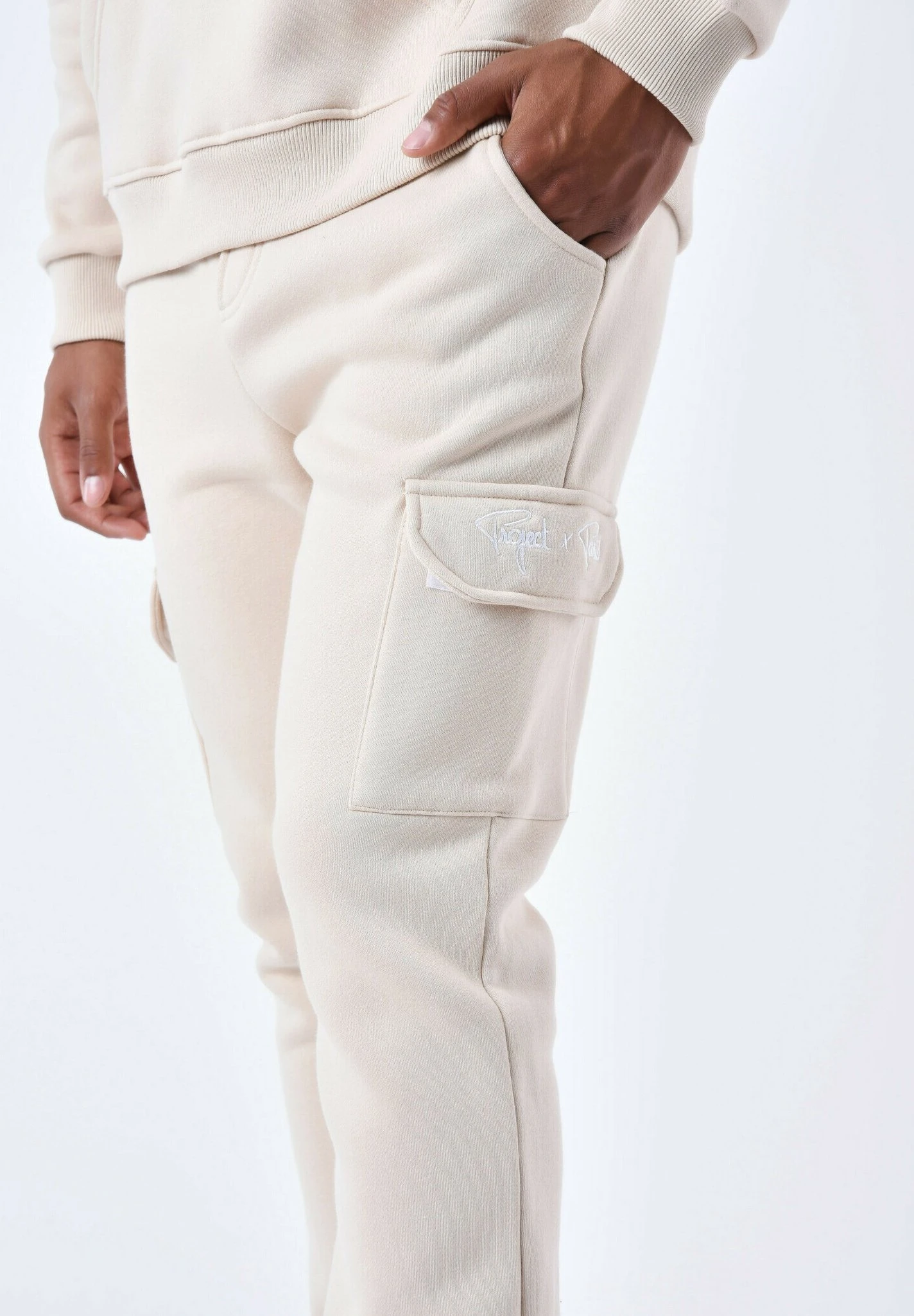 De Jogging Style Cargo Signature - Trainingsbroek - Beige 4 De Jogging Style Cargo Signature - Trainingsbroek - Beige - Afbeelding 4