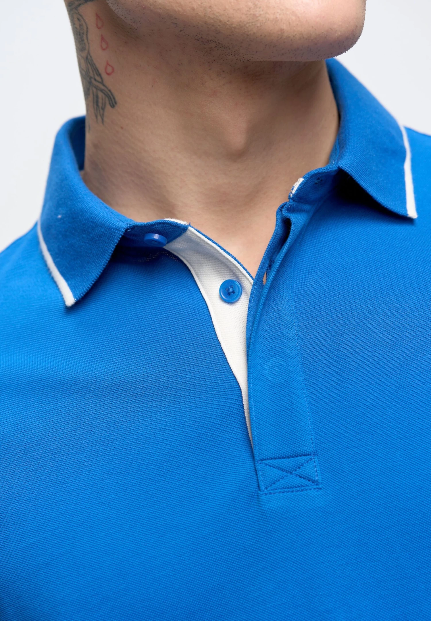 BIG STAR Bizar - Poloshirt - Blau 4 BIG STAR Bizar - Poloshirt - Blau - Afbeelding 4