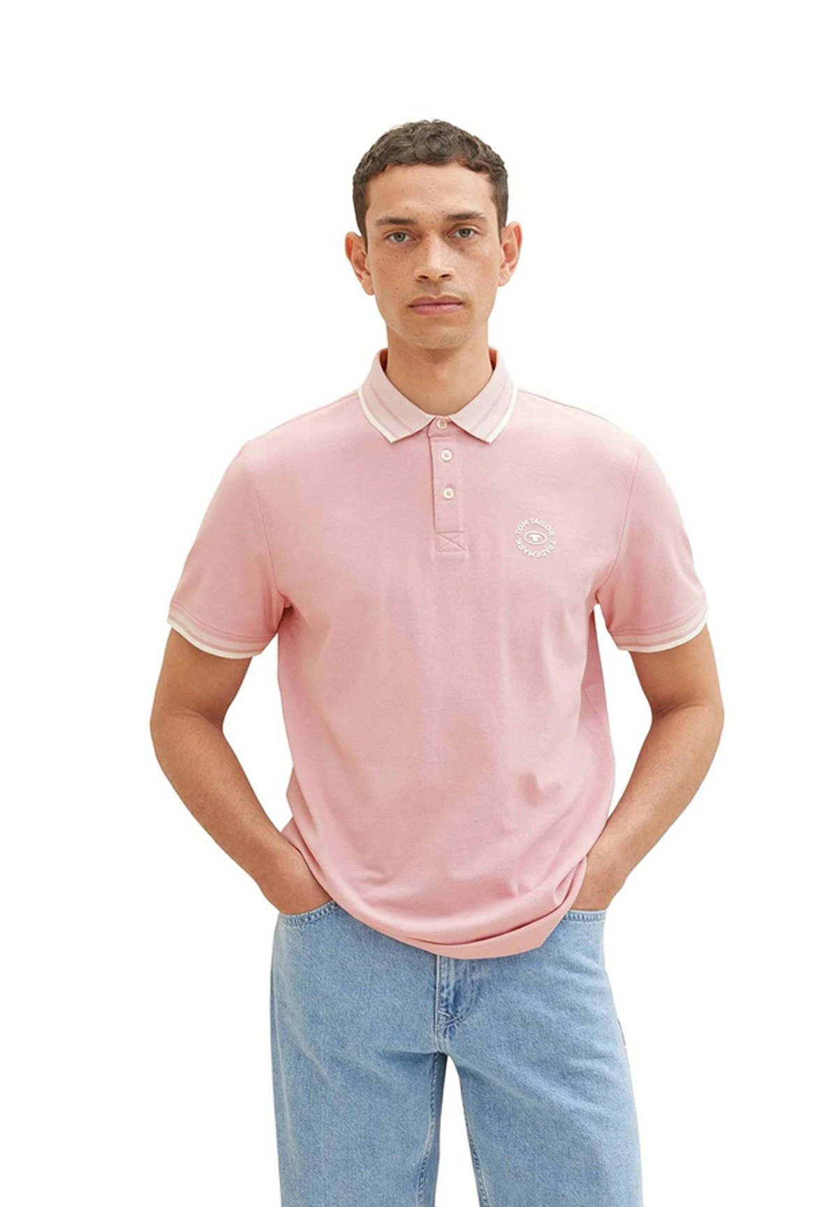 Tom Tailor Poloshirt - Light Pink 5 Tom Tailor Poloshirt - Light Pink - Afbeelding 5