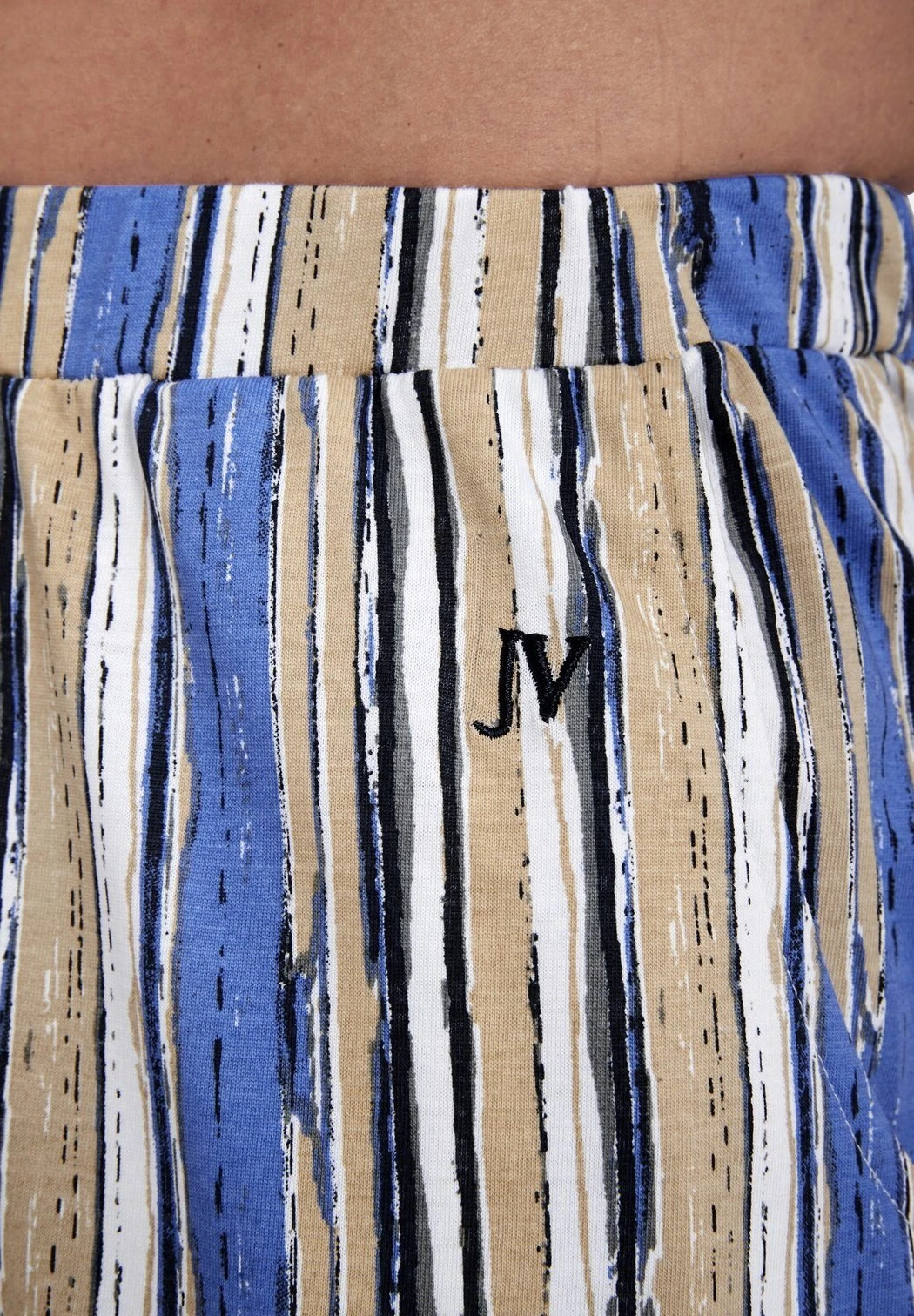 Set Antos - Pyjama - Royal Blau Gemustert 5 Set Antos - Pyjama - Royal Blau Gemustert - Afbeelding 5