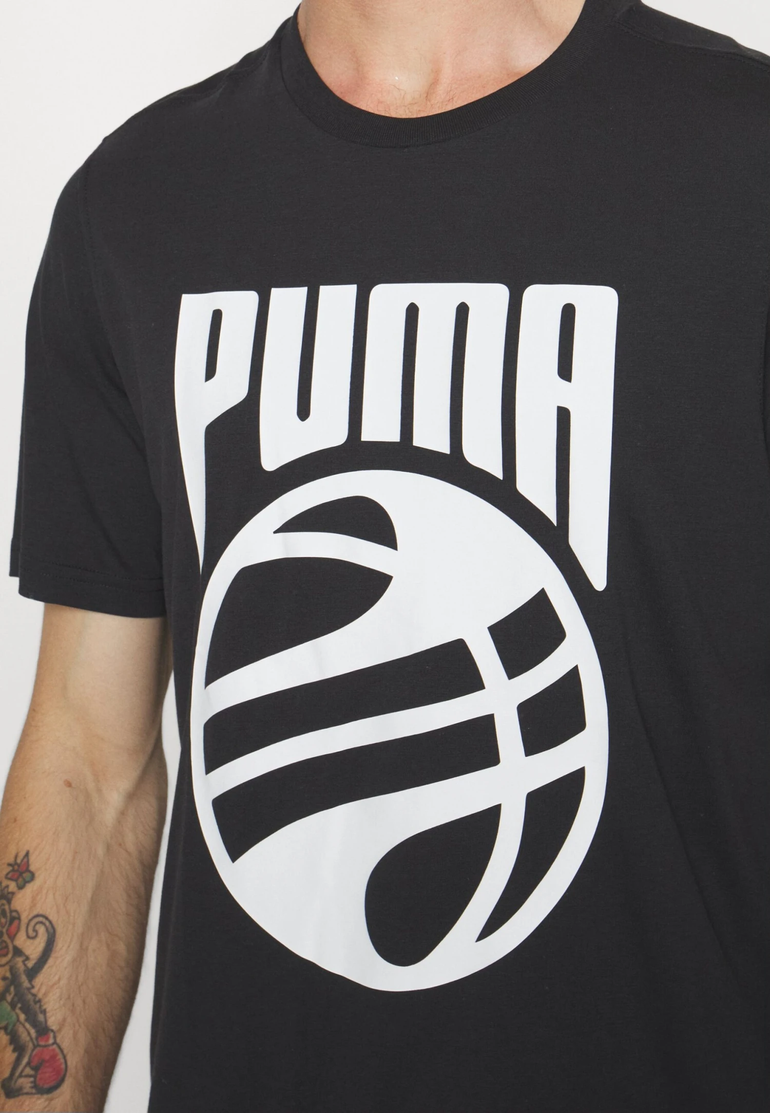 Puma Posterize Tee - T-Shirt Print - Black 6 Puma Posterize Tee - T-Shirt Print - Black - Afbeelding 6