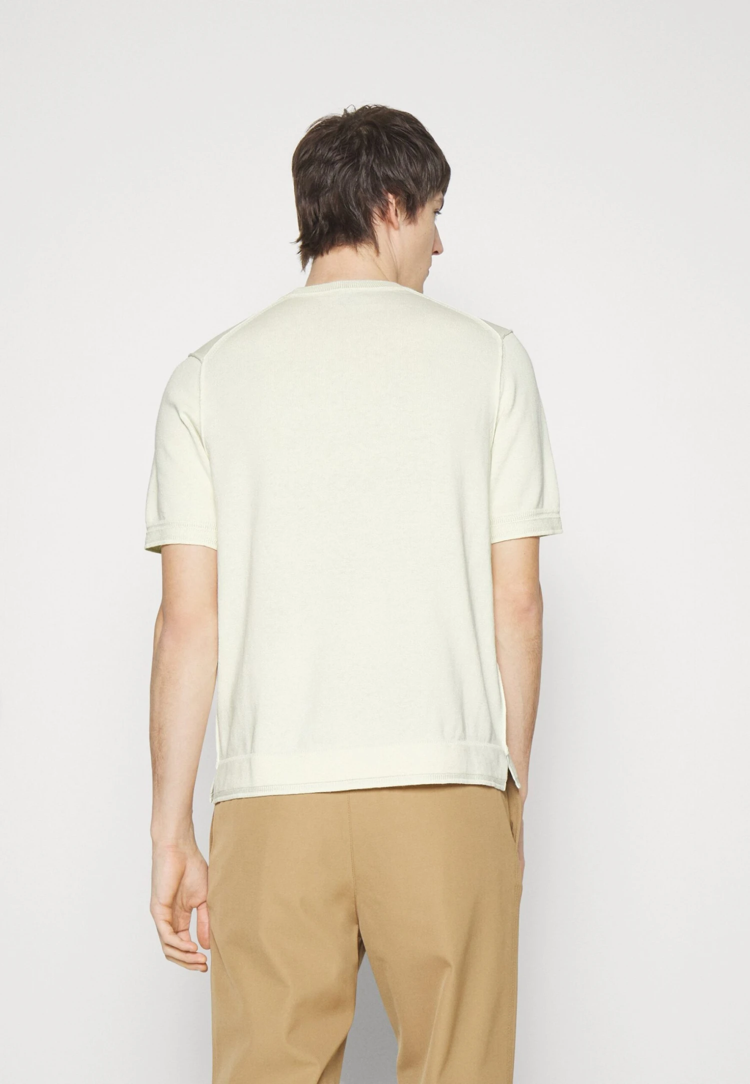 Boss Alinus - T-Shirt Basic - Light Beige 3 Boss Alinus - T-Shirt Basic - Light Beige - Afbeelding 3