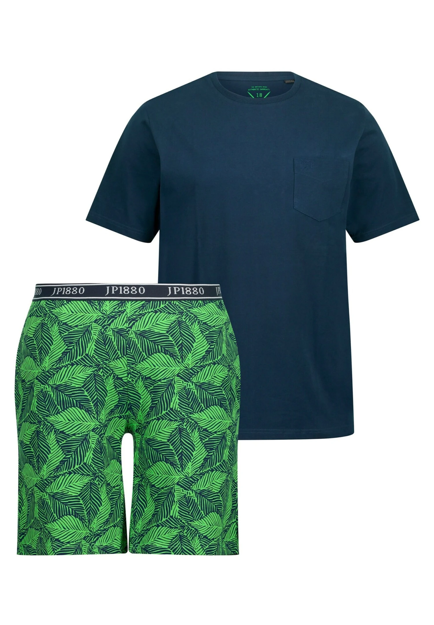 JP1880 Pyjama - Mat Nachtblauw 3 JP1880 Pyjama - Mat Nachtblauw - Afbeelding 3