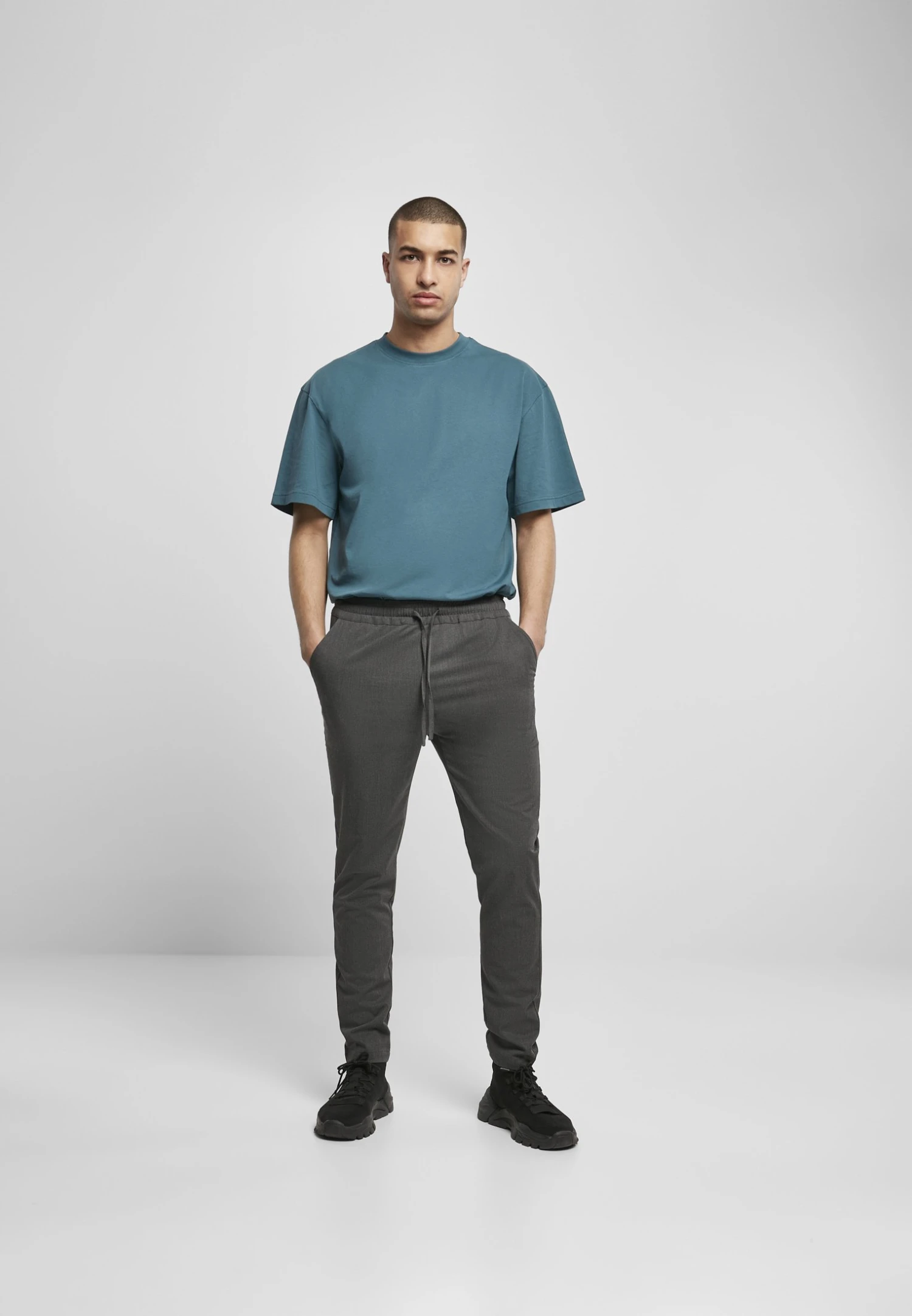 URBAN CLASSICS Tapered Jogger - Trainingsbroek - Grey 2 URBAN CLASSICS Tapered Jogger - Trainingsbroek - Grey - Afbeelding 2