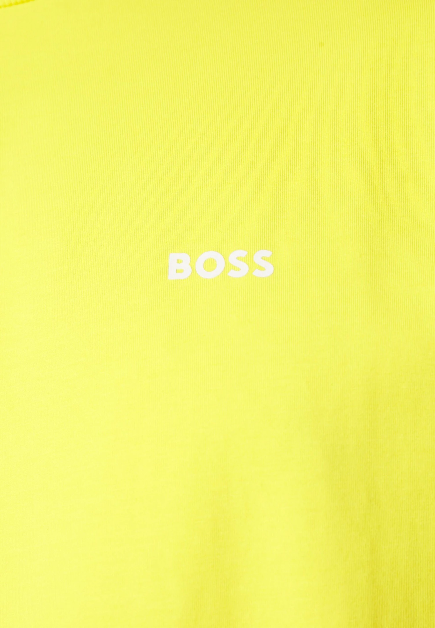Boss T-Shirt Basic - Bright Yellow 7 Boss T-Shirt Basic - Bright Yellow - Afbeelding 7