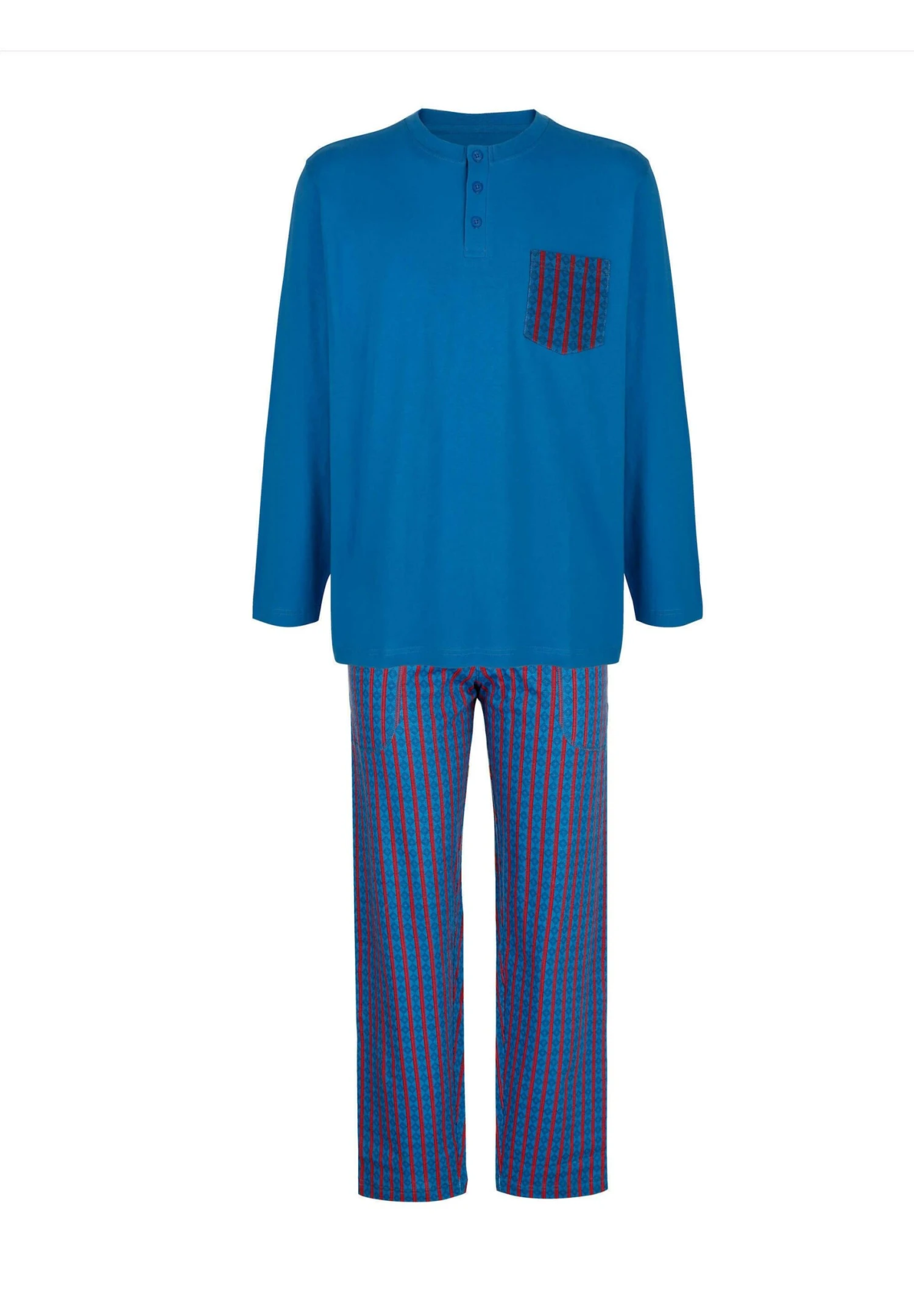 2Er Pack - Pyjama - Marineblau 2 2Er Pack - Pyjama - Marineblau - Afbeelding 2