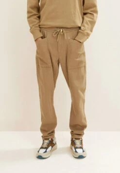 TOM TAILOR Denim Mit Aufgesetzten Tasc - Trainingsbroek - Splashed Clay Beige