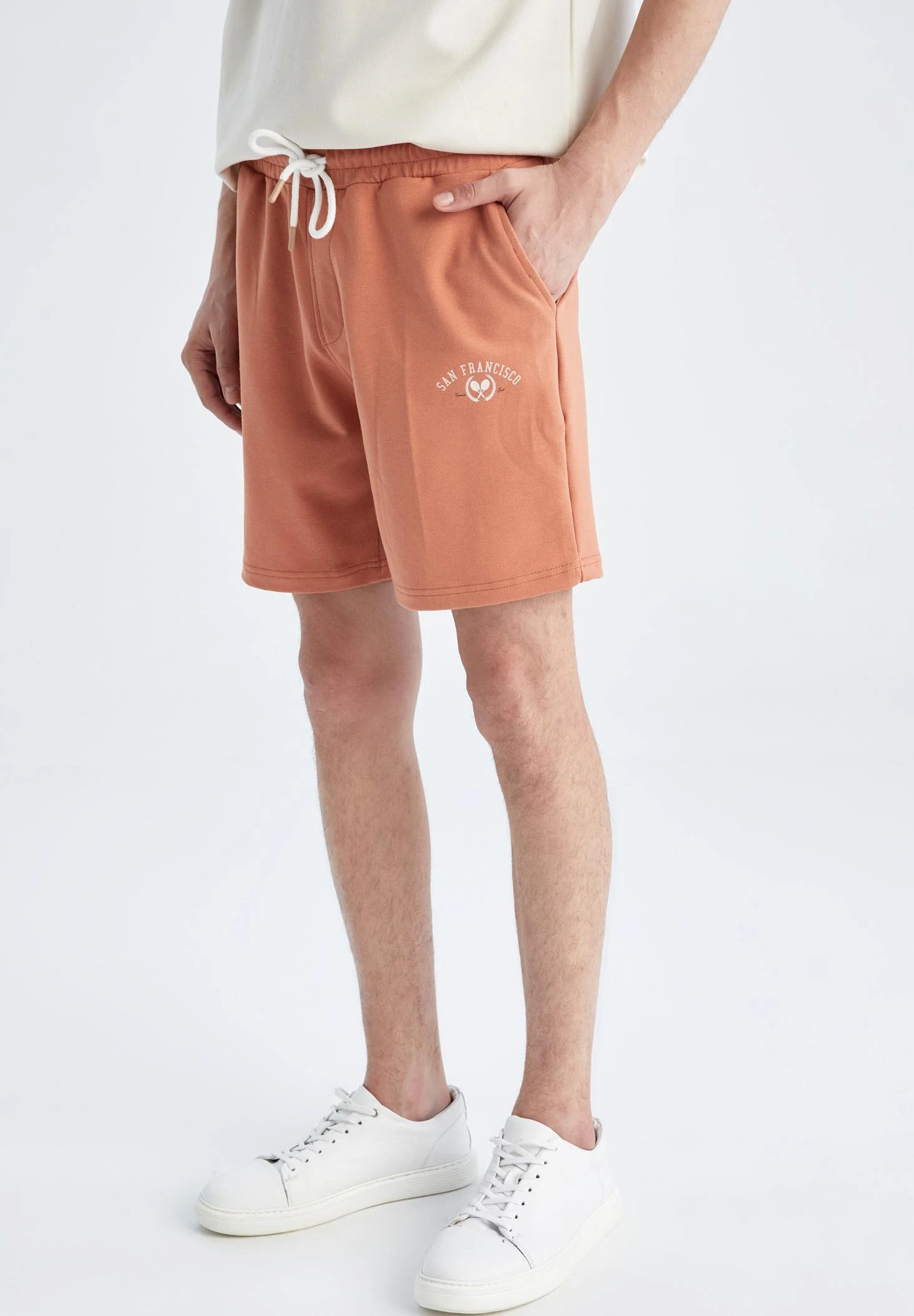 DeFacto Shorts - Orange 1 DeFacto Shorts - Orange