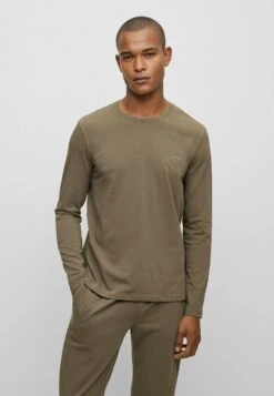 Boss Mix&Match Ls R - Pyjamashirt - Open Green Twentytwo