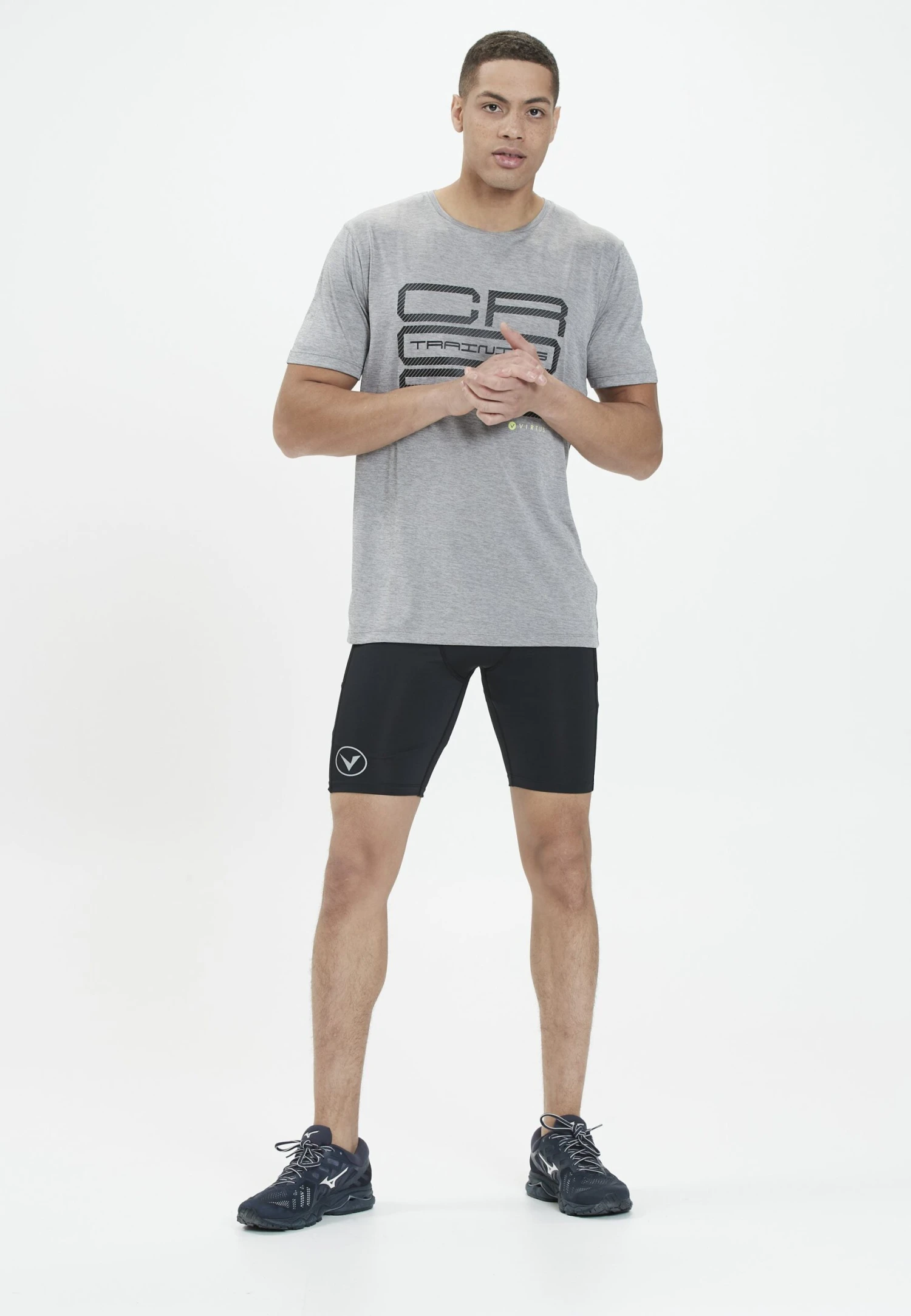 Virtus Tights Bonder M Baselayer - Korte Broeken - Black 1 Virtus Tights Bonder M Baselayer - Korte Broeken - Black