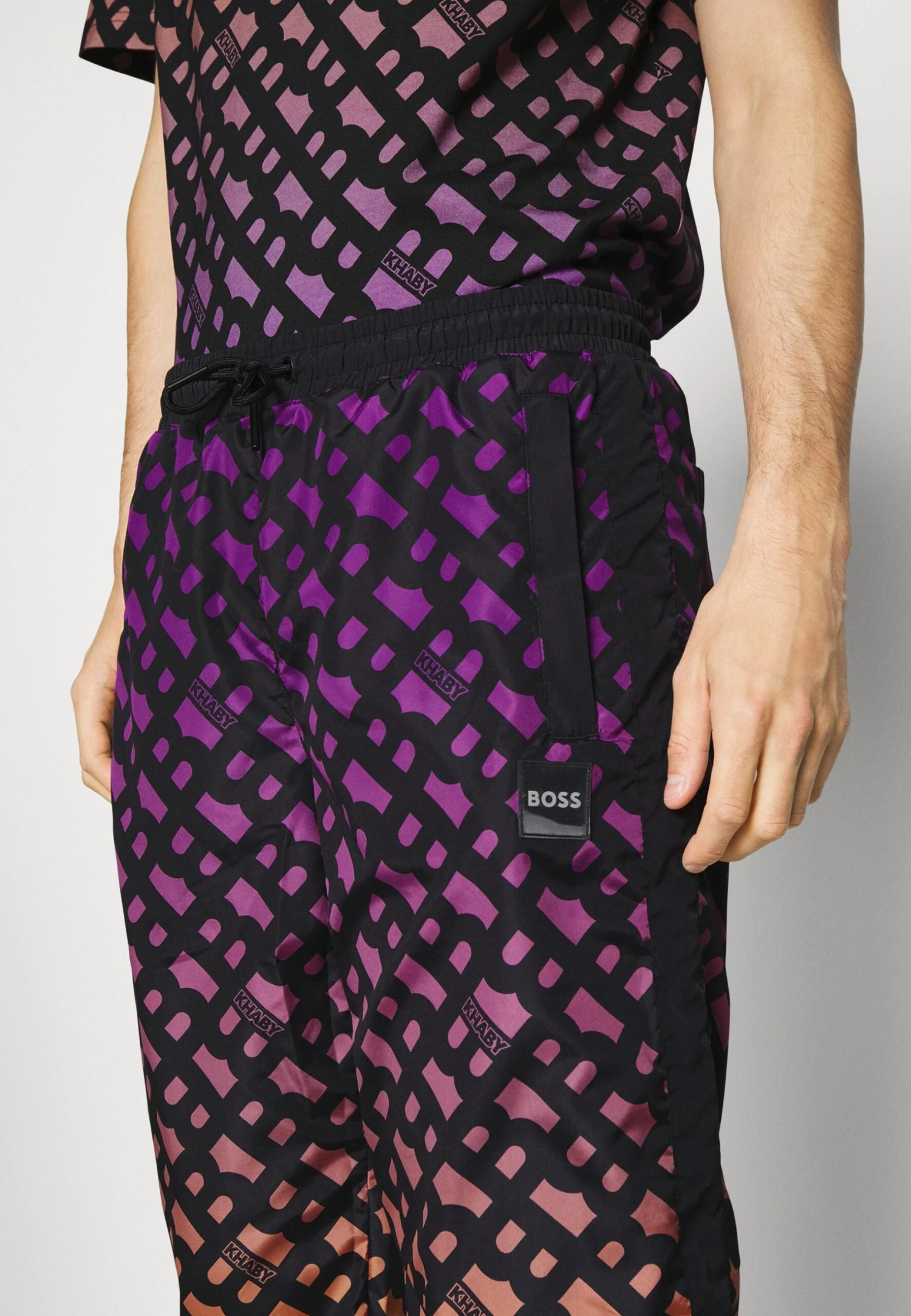 Boss X Khaby S_Lame_Kb - Trainingsbroek - Light Pastel Orange 4 Boss X Khaby S_Lame_Kb - Trainingsbroek - Light Pastel Orange - Afbeelding 4