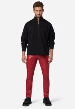 Slim Fit - Leren Broek - Rot 7 Slim Fit - Leren Broek - Rot -Next Verkoopwinkel 4268e0829bbe4196ae5c3e334db338c8