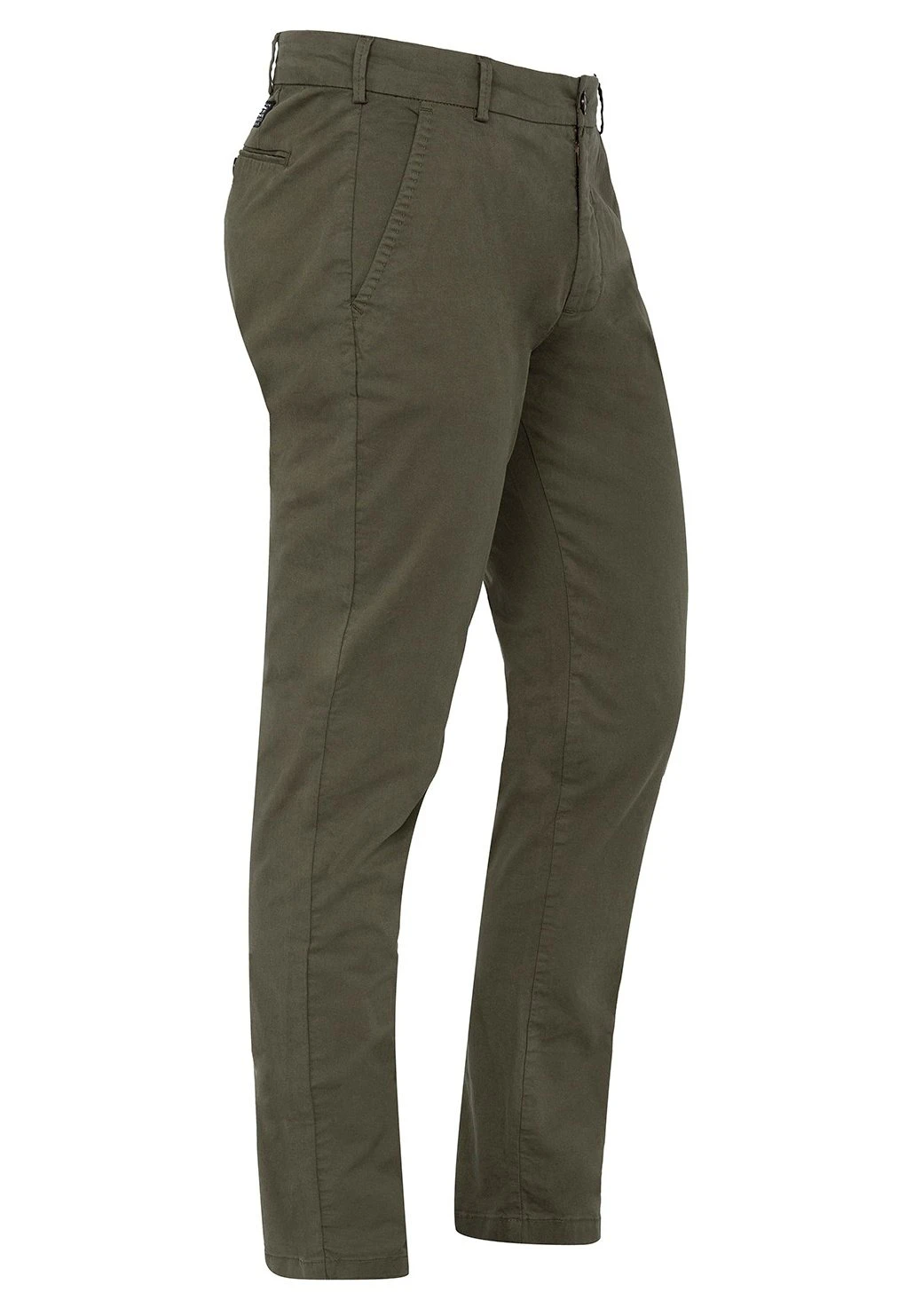 Schott Chino - Kaki Foncé 3 Schott Chino - Kaki Foncé - Afbeelding 3