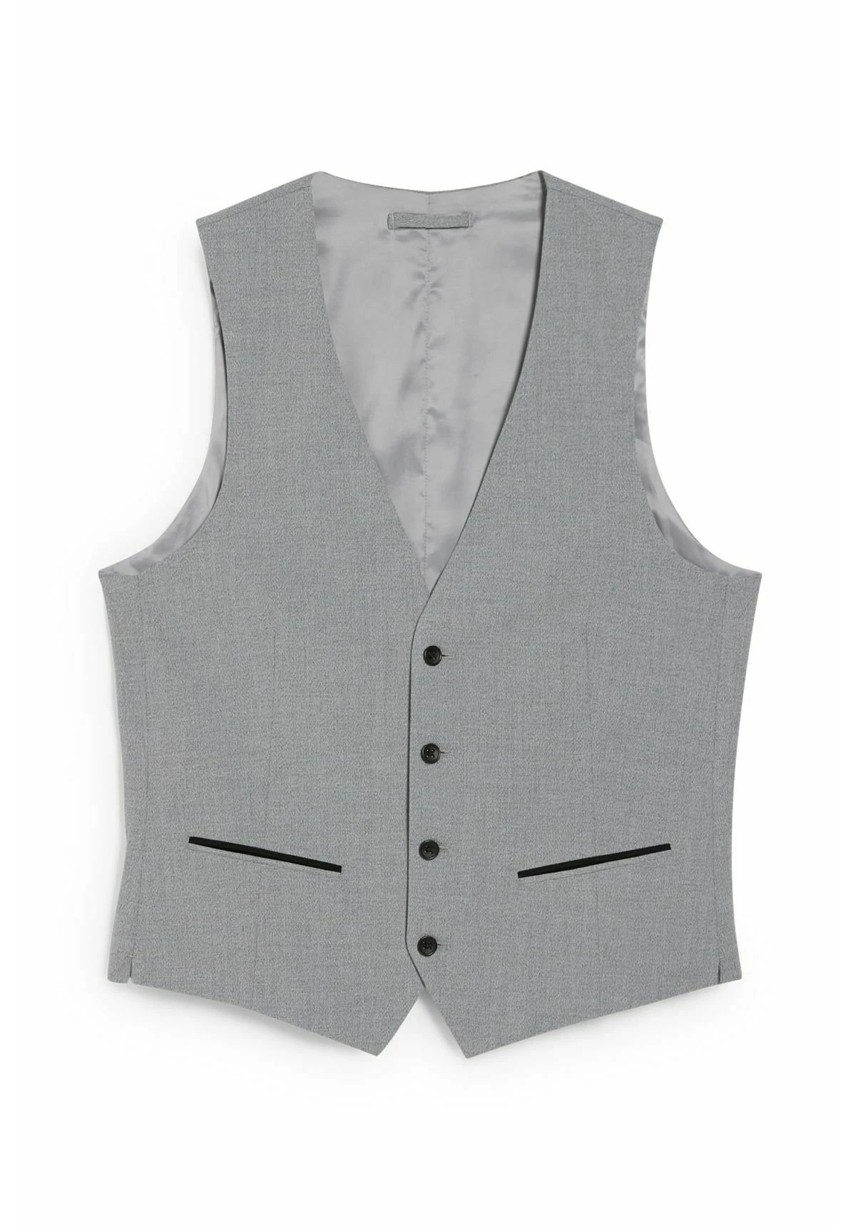 Bodywarmer - Light Gray Melange 5 Bodywarmer - Light Gray Melange - Afbeelding 5