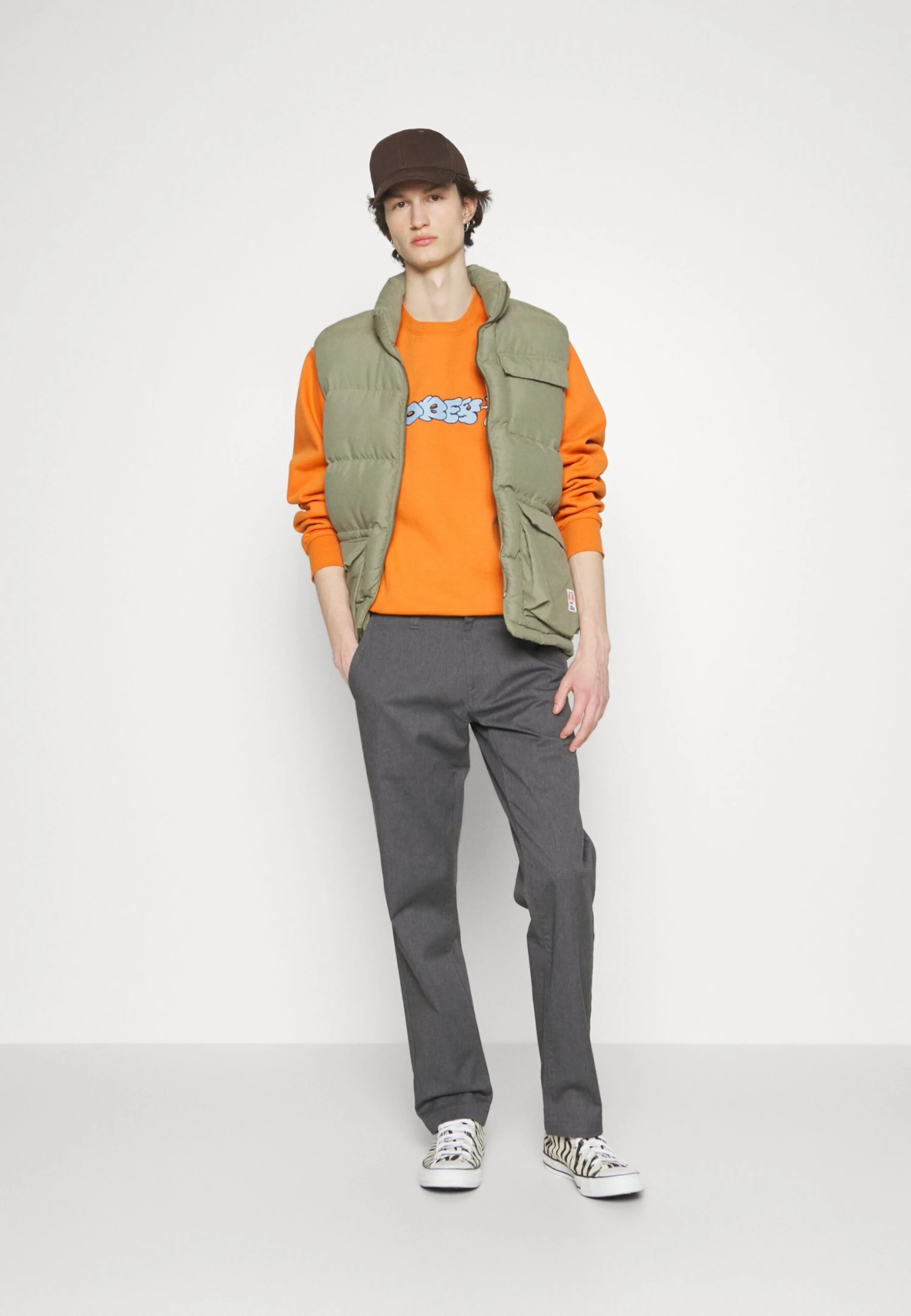 Volcom Frickin Modern- Broek - Charcoal Heather 5 Volcom Frickin Modern- Broek - Charcoal Heather - Afbeelding 5