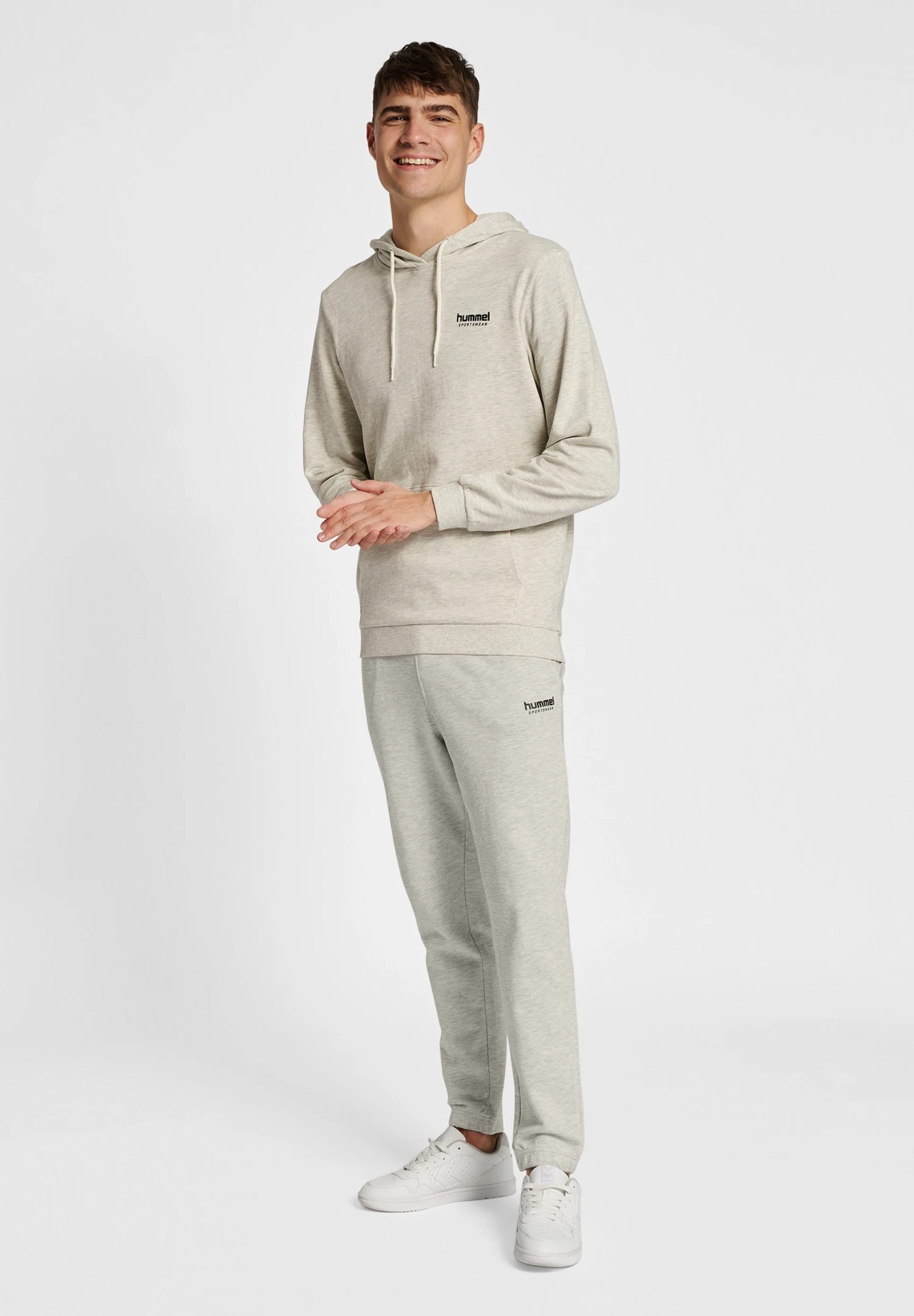 Hummel Gabe - Trainingsbroek - Tofu Melange 2 Hummel Gabe - Trainingsbroek - Tofu Melange - Afbeelding 2