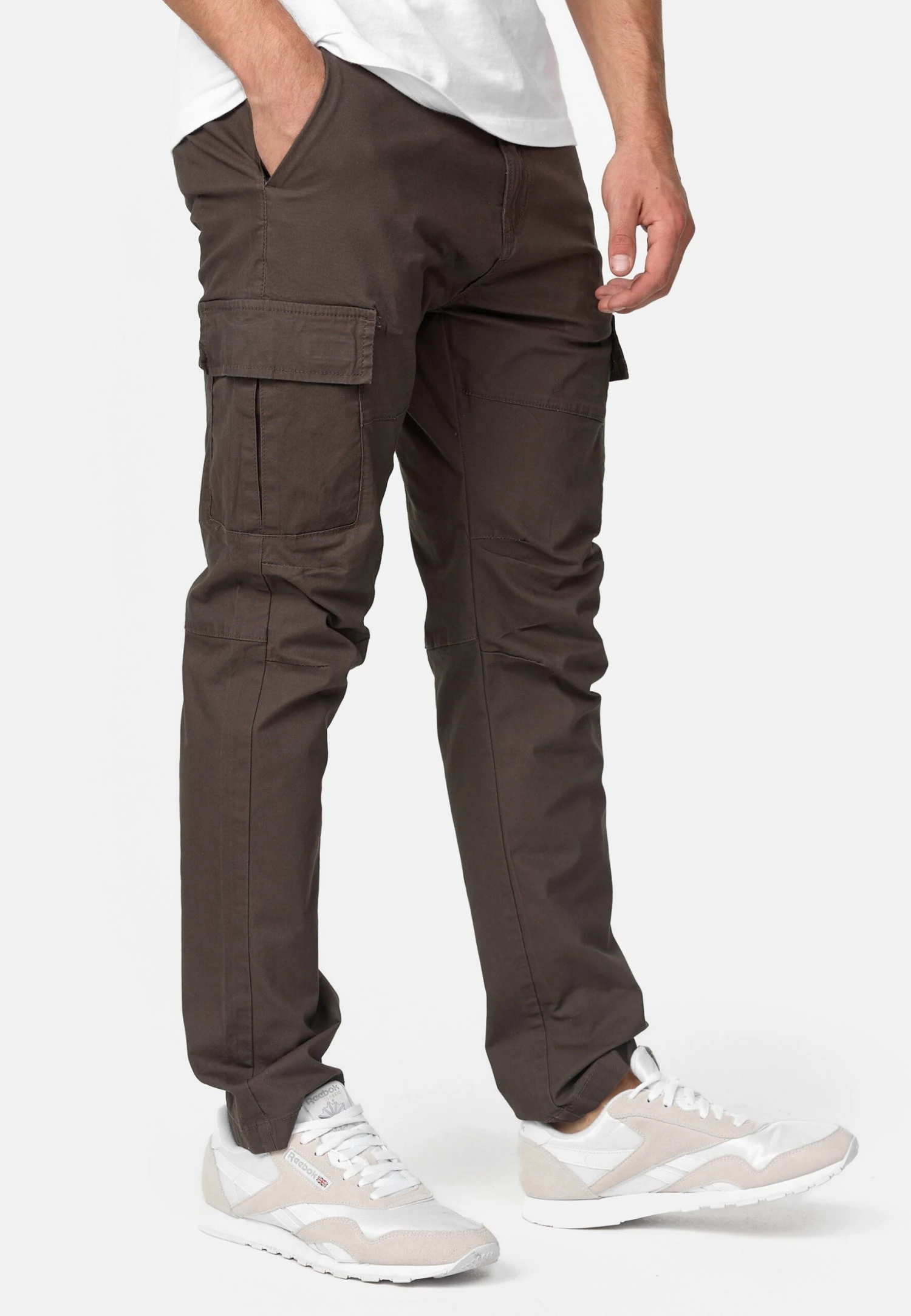 Indicode Jeans Cargobroek - Anthracite 4 Indicode Jeans Cargobroek - Anthracite - Afbeelding 4